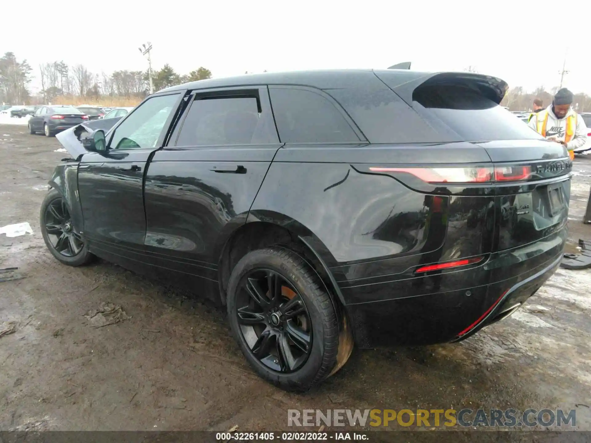 3 Фотография поврежденного автомобиля SALYK2FV3LA293508 LAND ROVER RANGE ROVER VELAR 2020