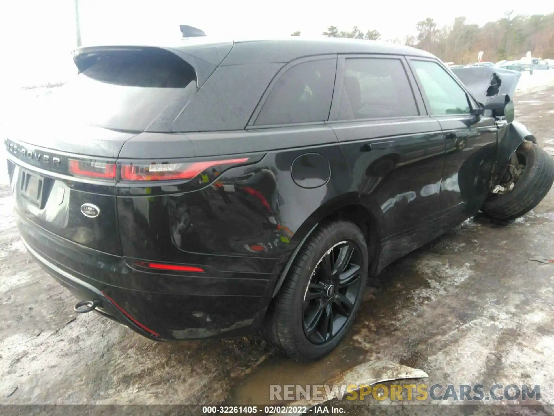 4 Фотография поврежденного автомобиля SALYK2FV3LA293508 LAND ROVER RANGE ROVER VELAR 2020