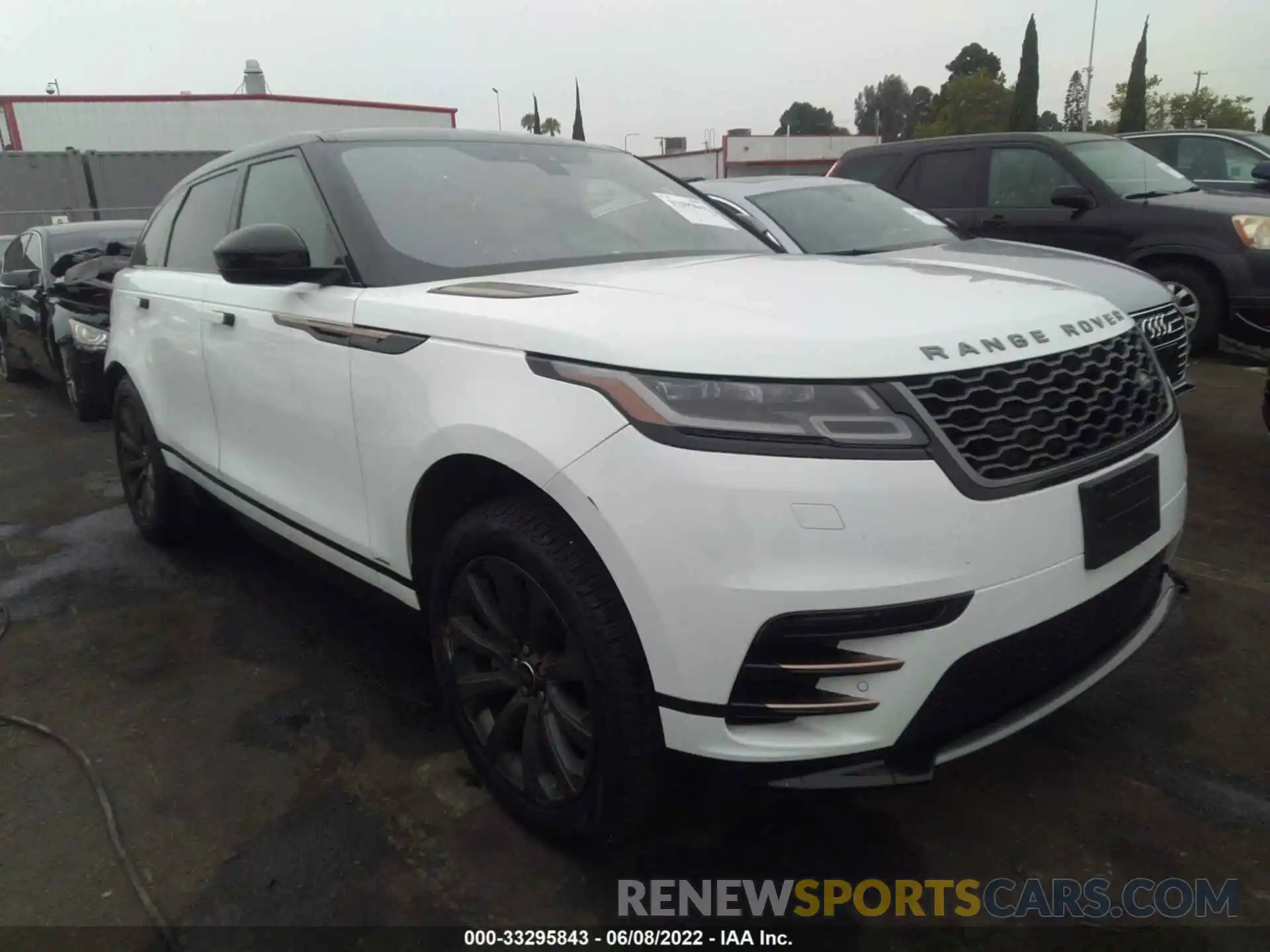 1 Photograph of a damaged car SALYK2FV7LA245087 LAND ROVER RANGE ROVER VELAR 2020