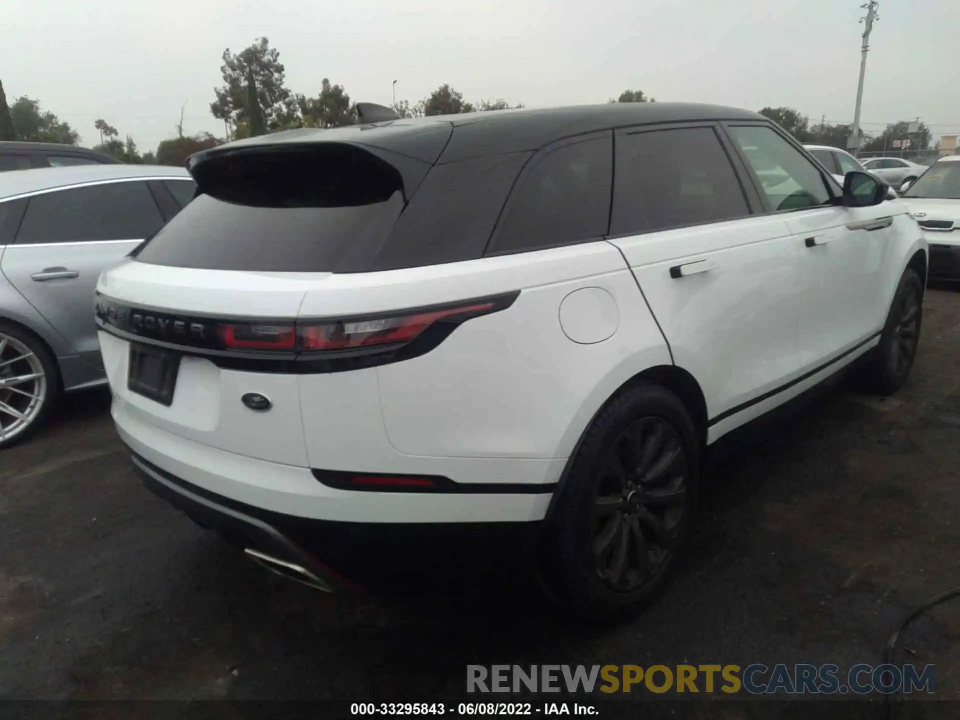 4 Фотография поврежденного автомобиля SALYK2FV7LA245087 LAND ROVER RANGE ROVER VELAR 2020