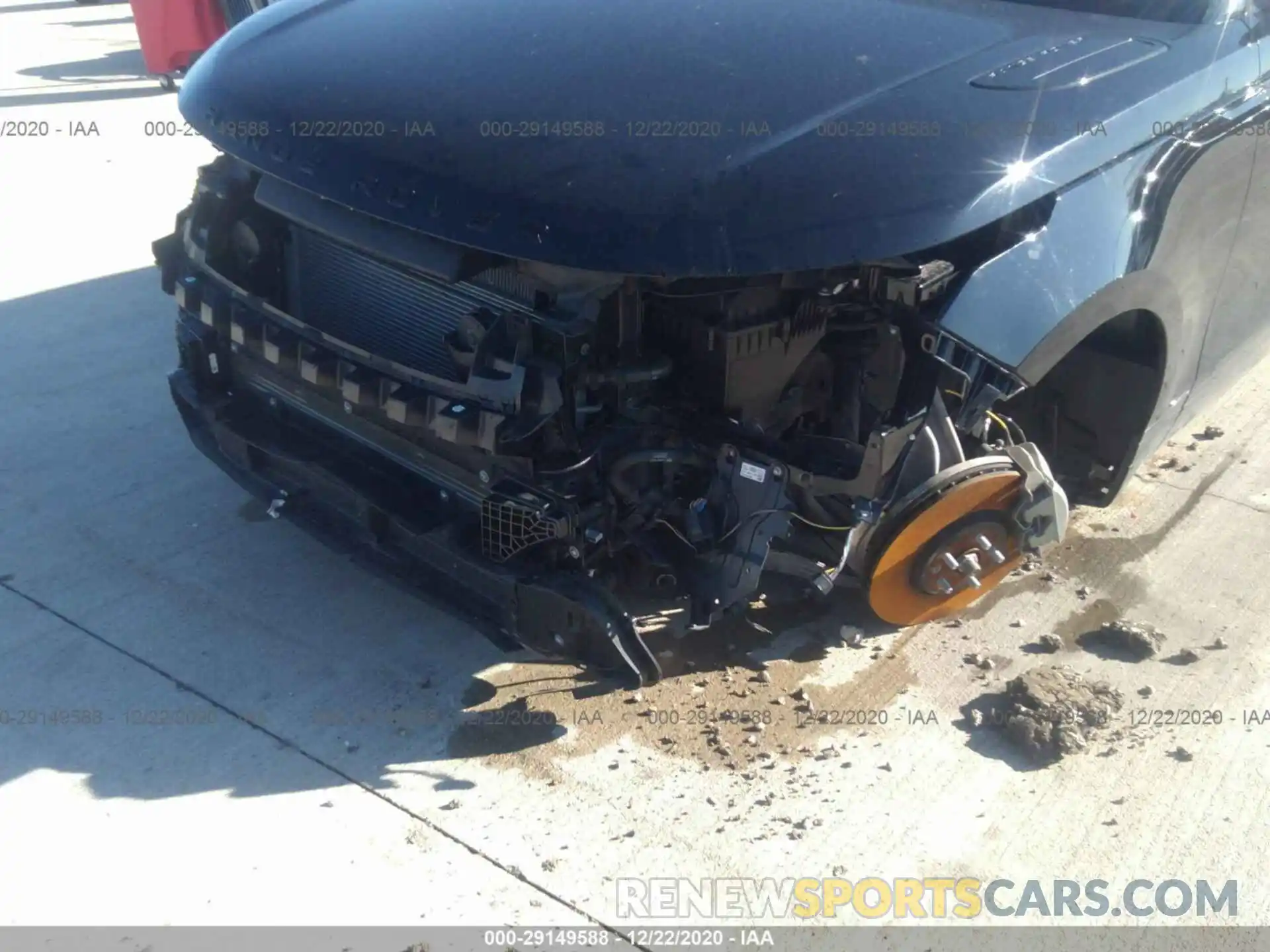 6 Photograph of a damaged car SALYK2FV7LA247275 LAND ROVER RANGE ROVER VELAR 2020