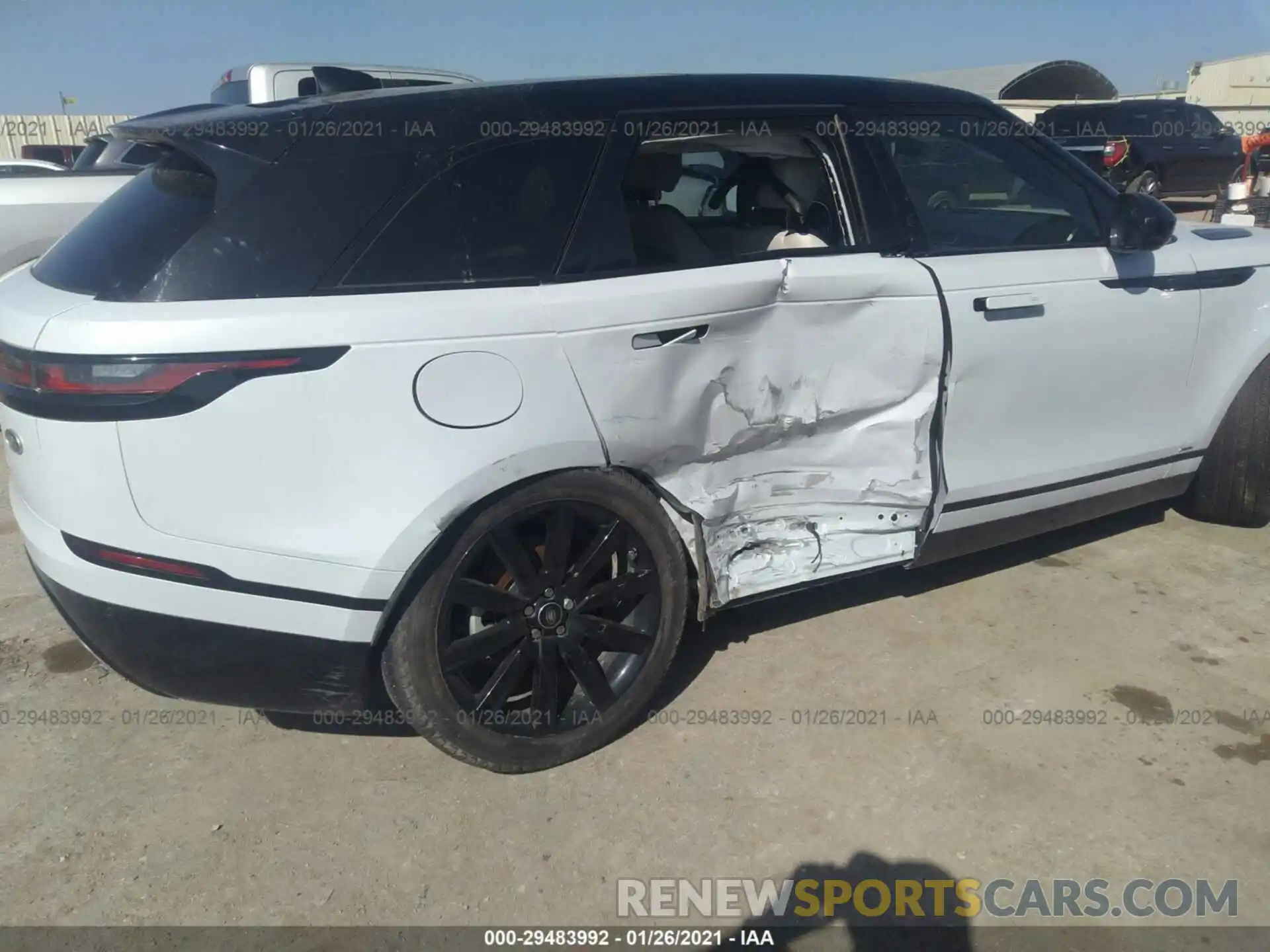 6 Фотография поврежденного автомобиля SALYK2FV8LA243994 LAND ROVER RANGE ROVER VELAR 2020