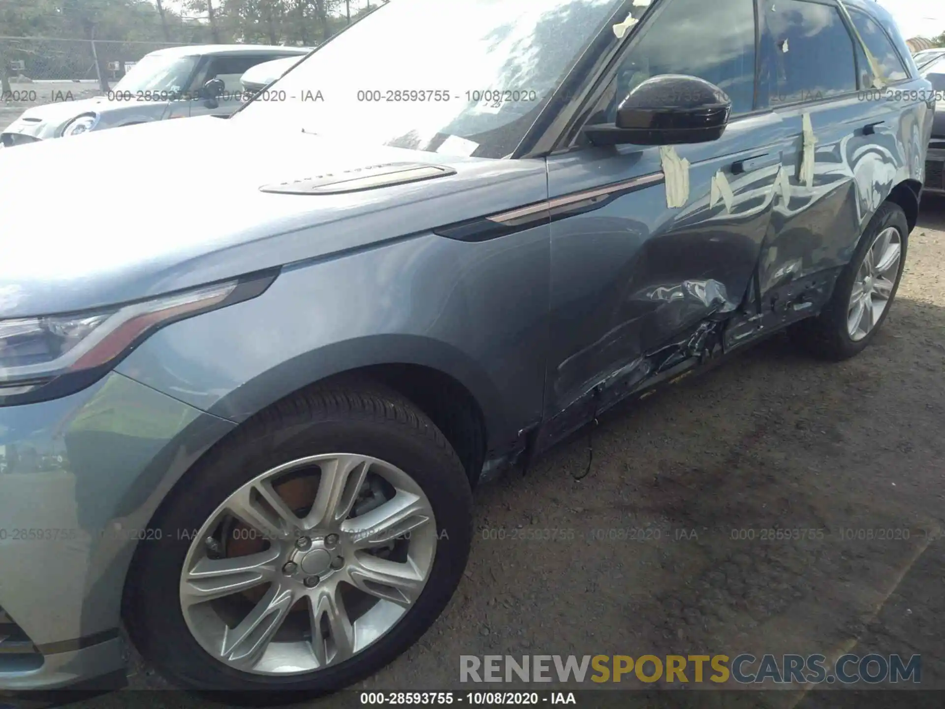 6 Photograph of a damaged car SALYK2FV9LA253272 LAND ROVER RANGE ROVER VELAR 2020