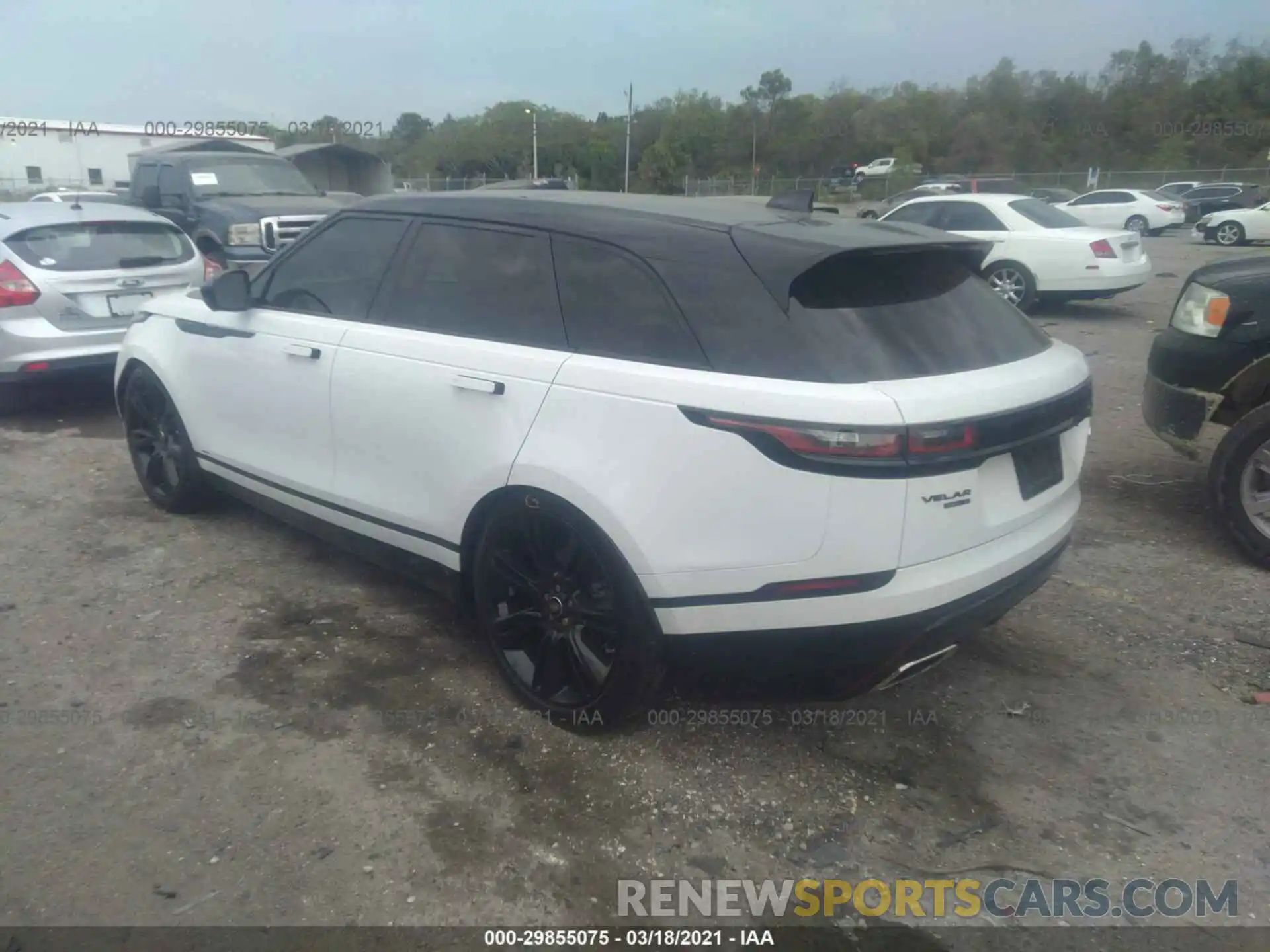 3 Фотография поврежденного автомобиля SALYK2FV9LA259251 LAND ROVER RANGE ROVER VELAR 2020