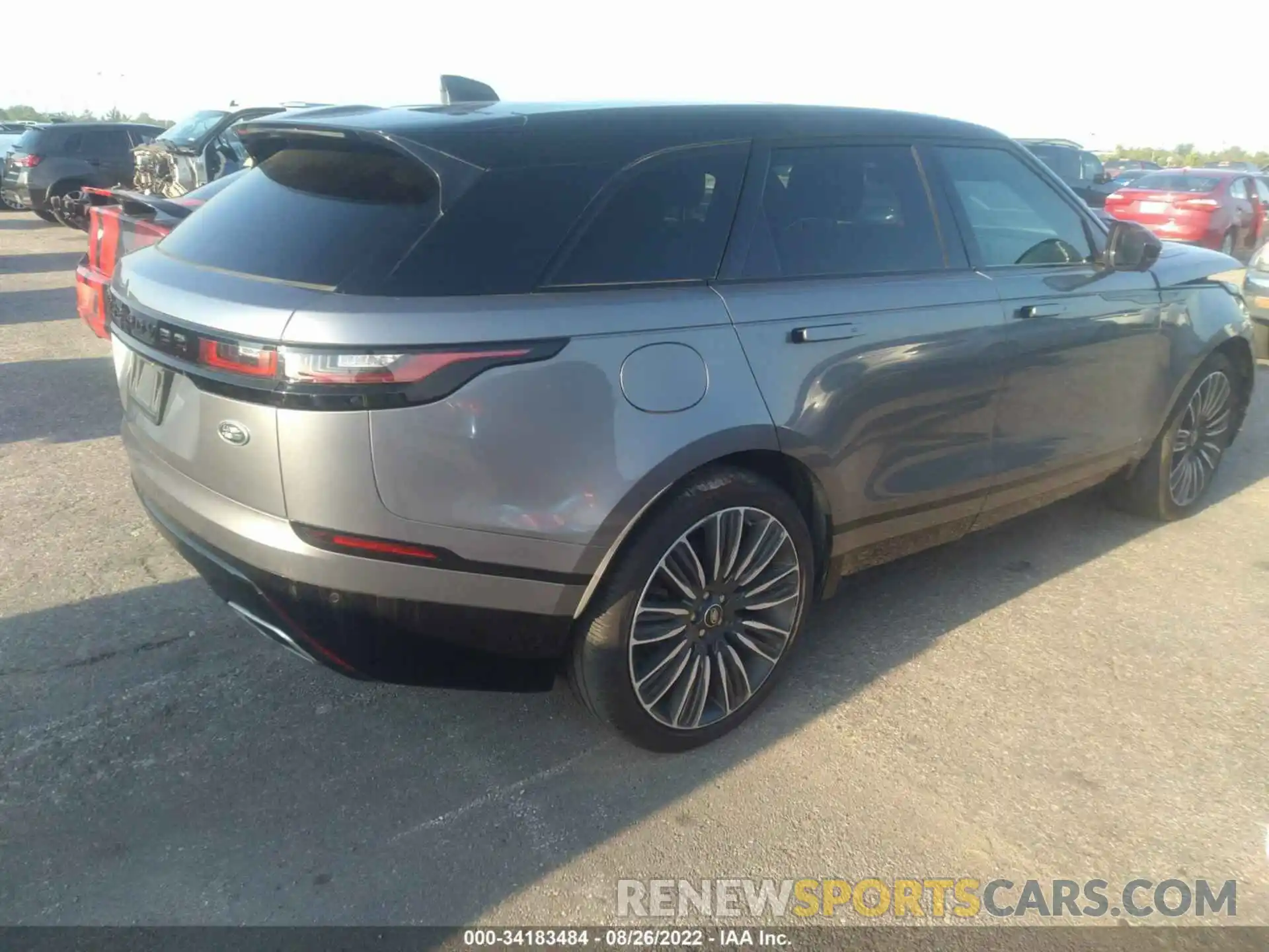 4 Photograph of a damaged car SALYK2FVXLA293733 LAND ROVER RANGE ROVER VELAR 2020