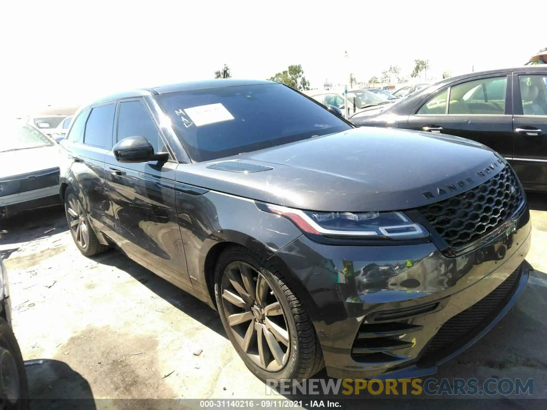 1 Photograph of a damaged car SALYM2EV5LA239395 LAND ROVER RANGE ROVER VELAR 2020