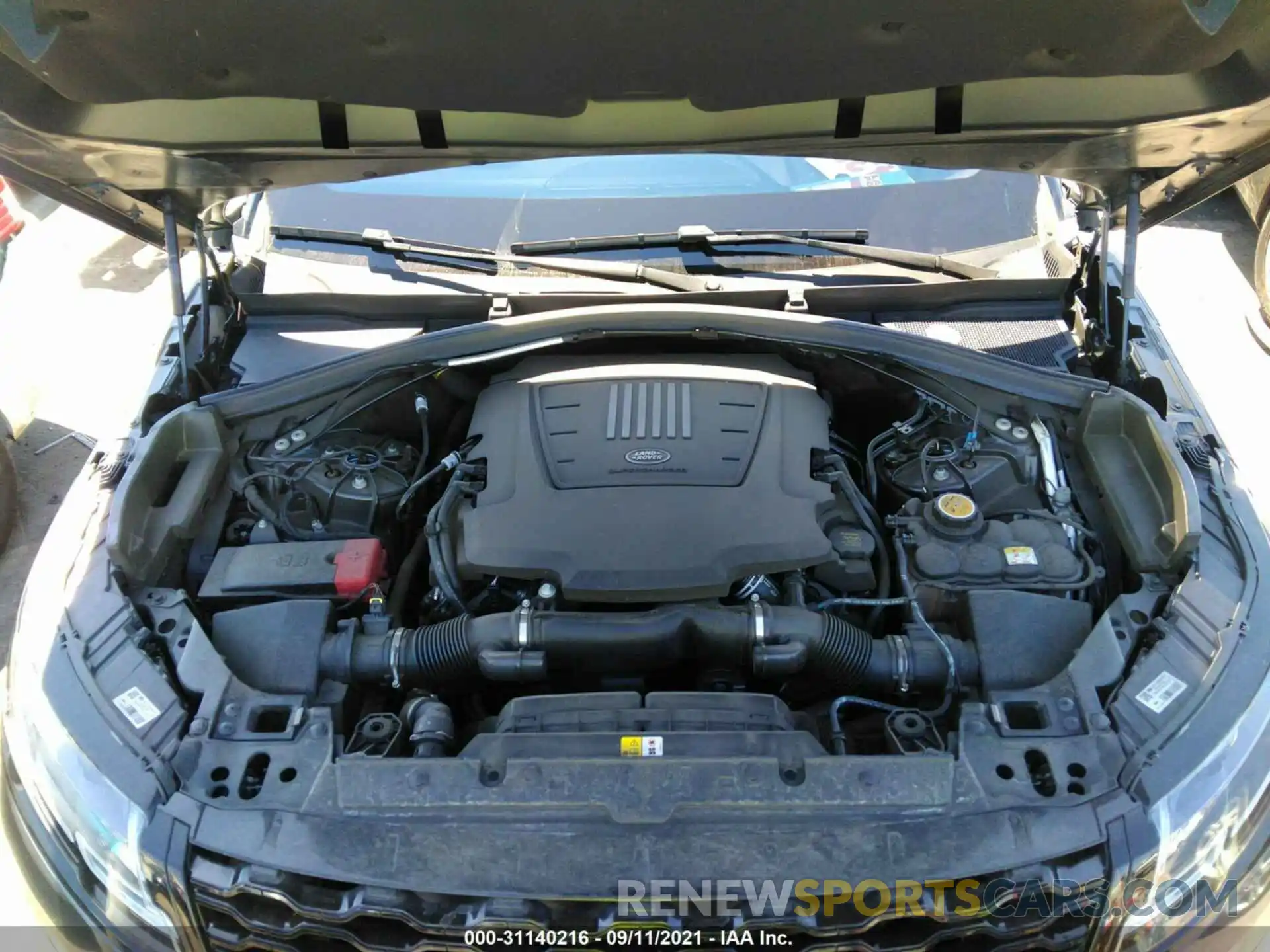 10 Photograph of a damaged car SALYM2EV5LA239395 LAND ROVER RANGE ROVER VELAR 2020