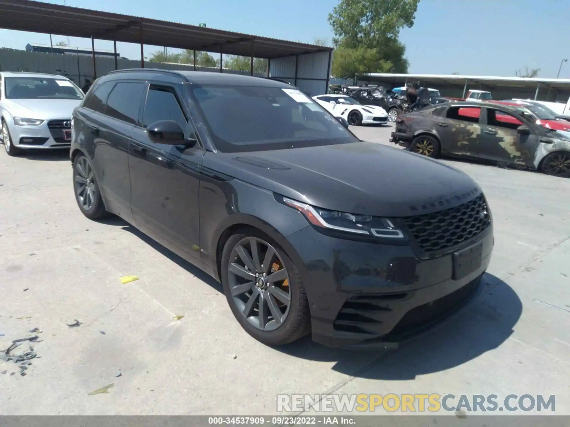 1 Photograph of a damaged car SALYM2EV5LA239834 LAND ROVER RANGE ROVER VELAR 2020