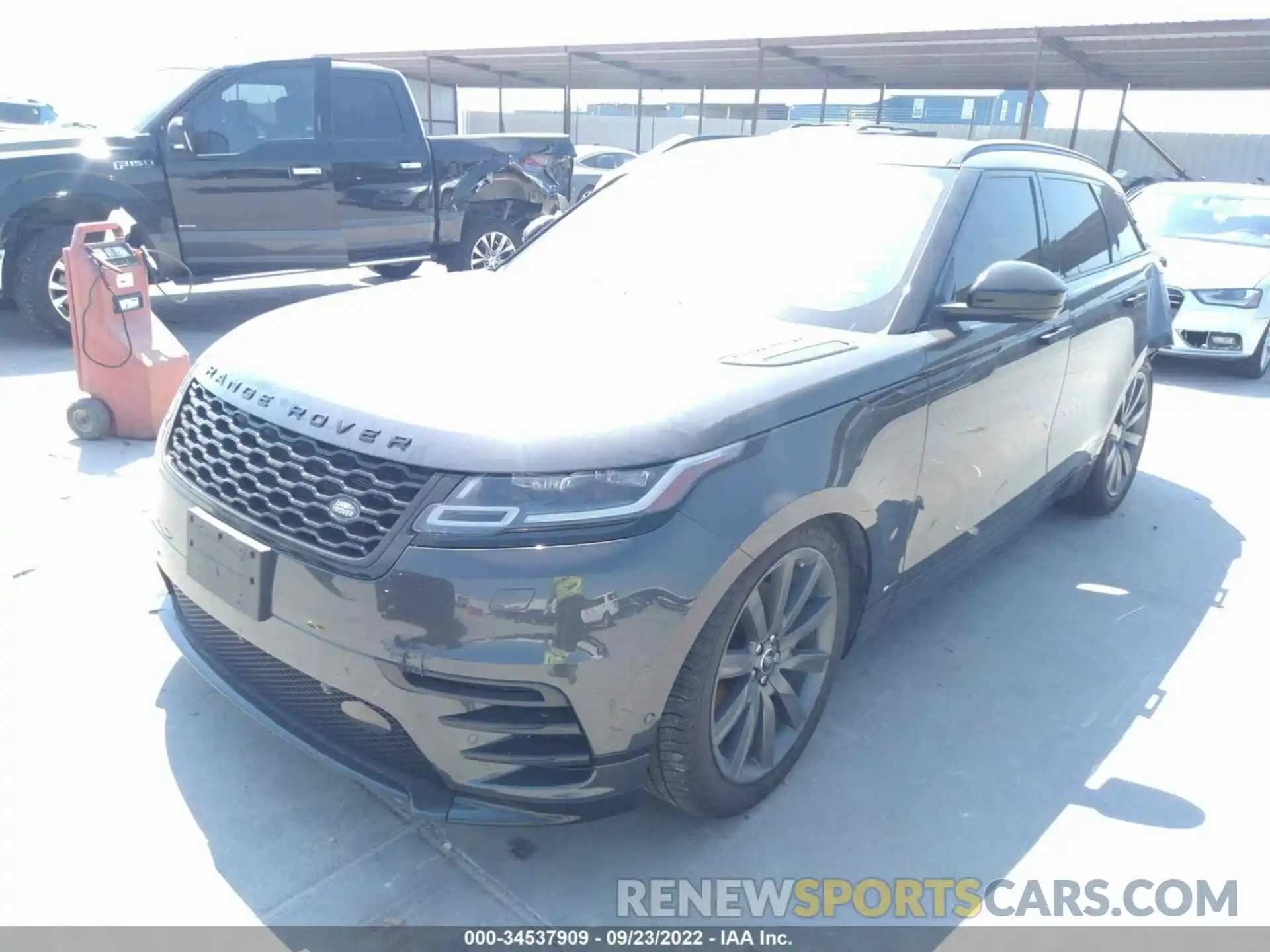 2 Photograph of a damaged car SALYM2EV5LA239834 LAND ROVER RANGE ROVER VELAR 2020