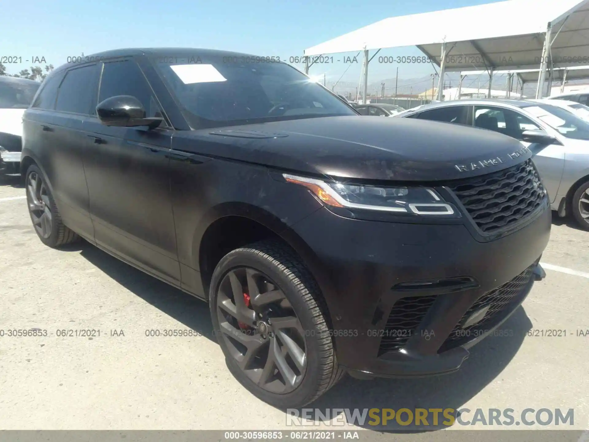 1 Photograph of a damaged car SALYU2EE2LA264383 LAND ROVER RANGE ROVER VELAR 2020