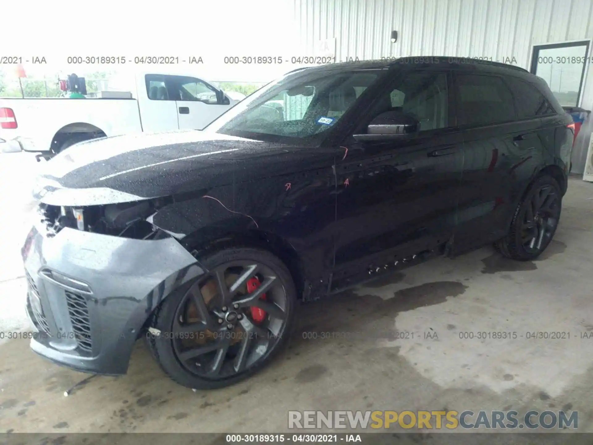 2 Photograph of a damaged car SALYU2EE2LA280762 LAND ROVER RANGE ROVER VELAR 2020