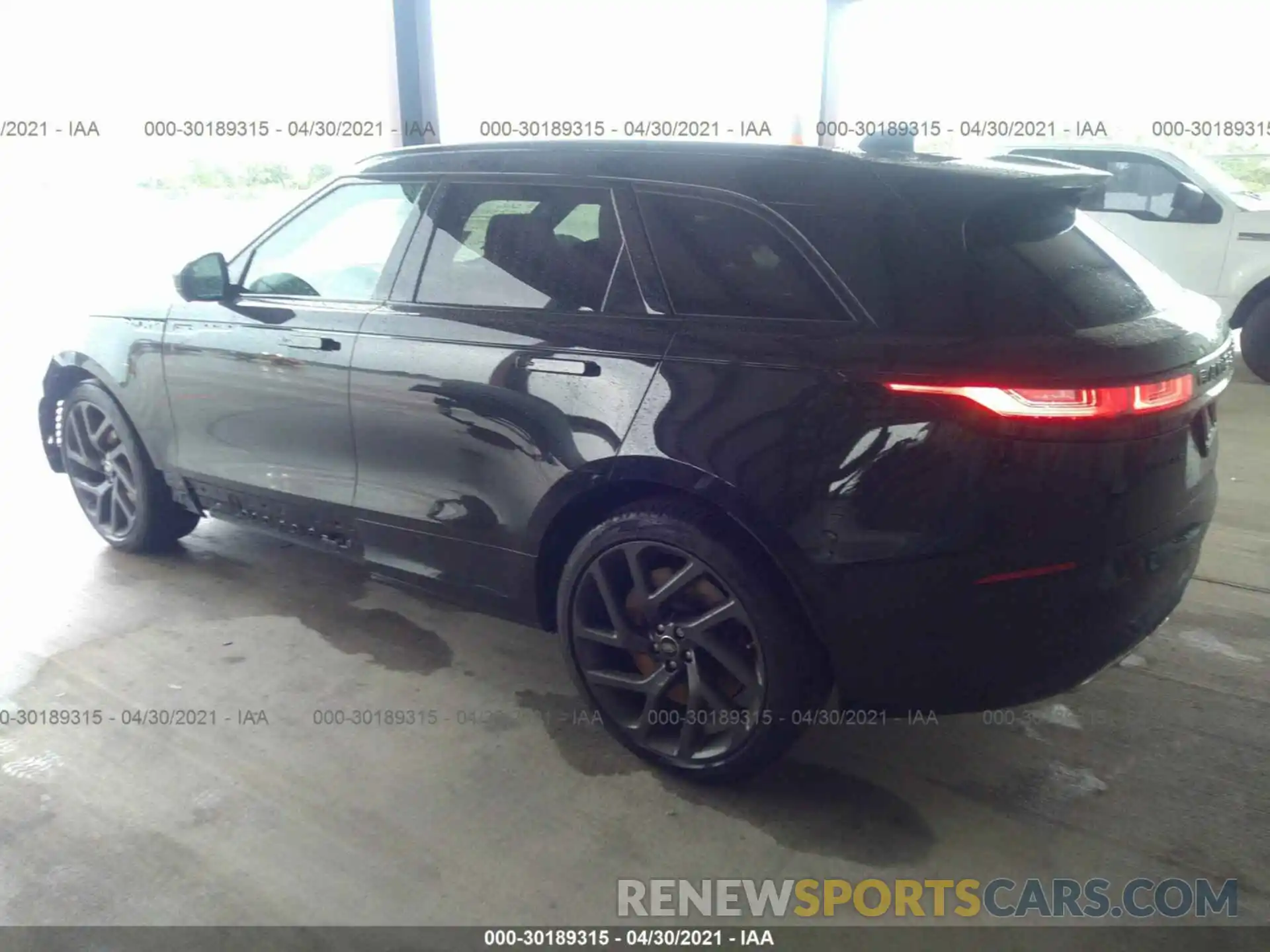 3 Photograph of a damaged car SALYU2EE2LA280762 LAND ROVER RANGE ROVER VELAR 2020