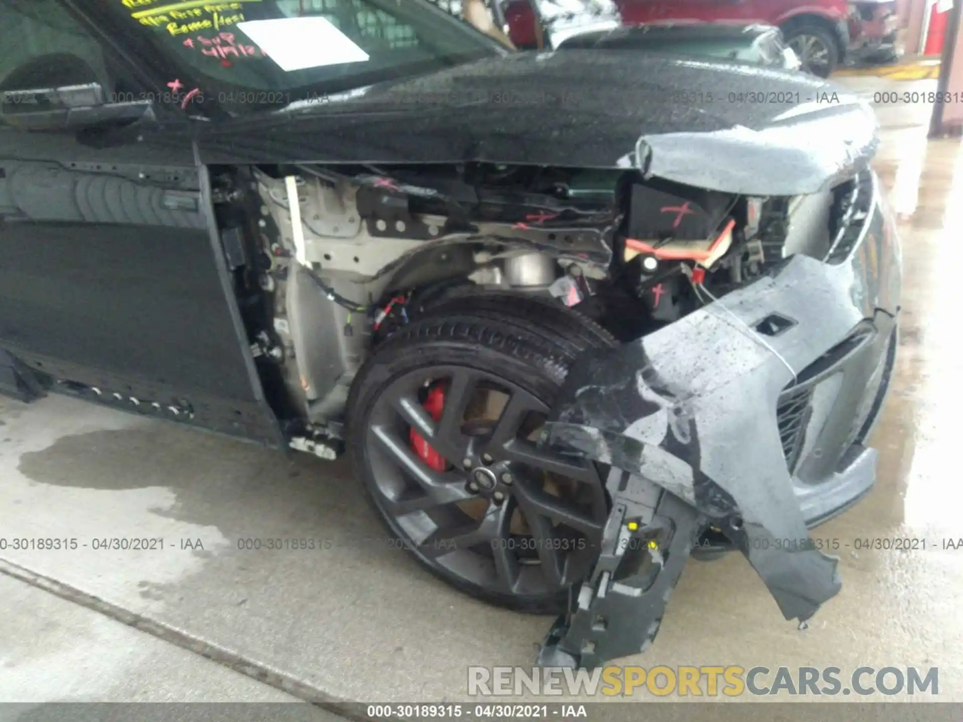 6 Photograph of a damaged car SALYU2EE2LA280762 LAND ROVER RANGE ROVER VELAR 2020