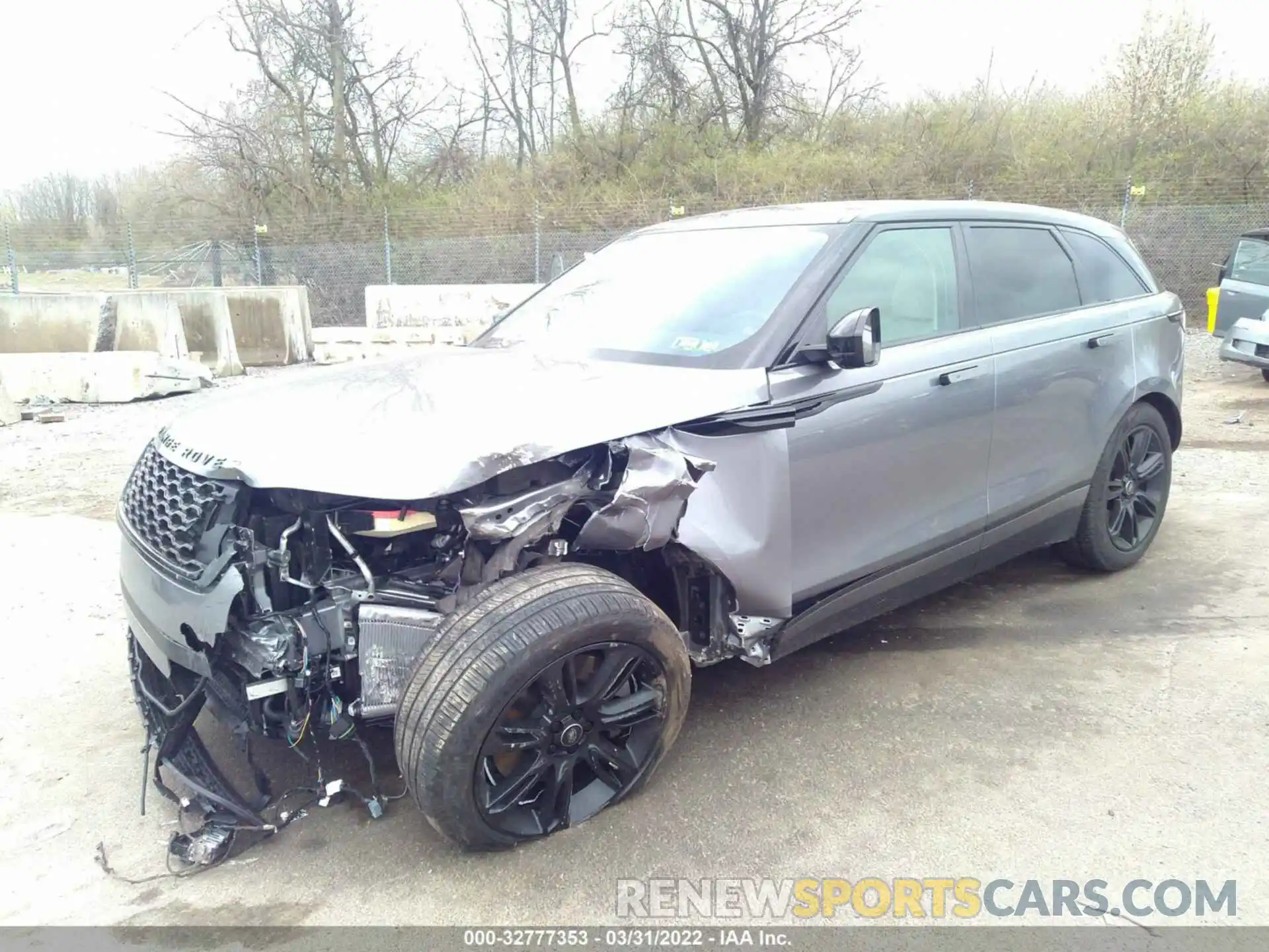 2 Photograph of a damaged car SALYJ2EU0MA315977 LAND ROVER RANGE ROVER VELAR 2021