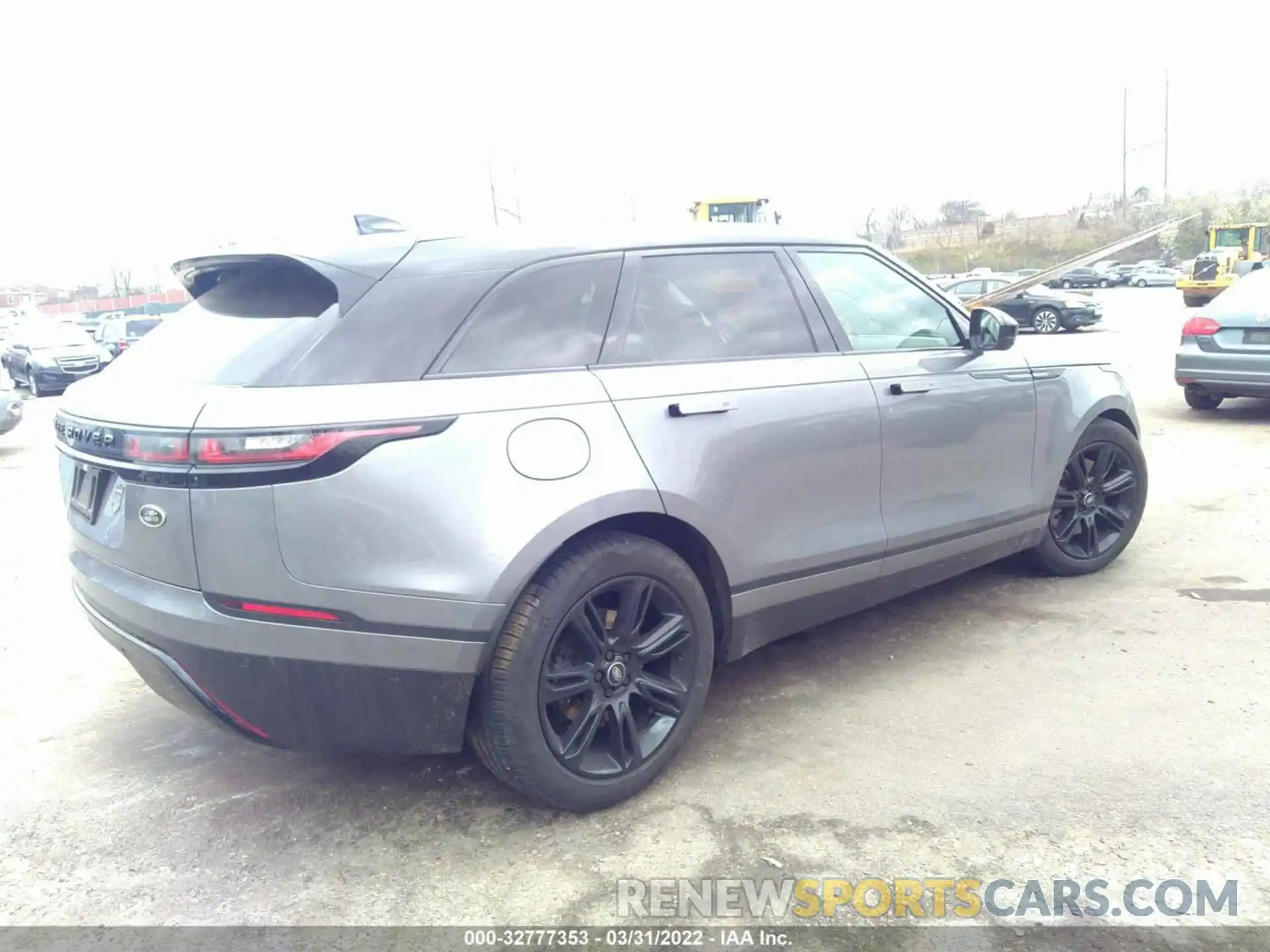 4 Фотография поврежденного автомобиля SALYJ2EU0MA315977 LAND ROVER RANGE ROVER VELAR 2021