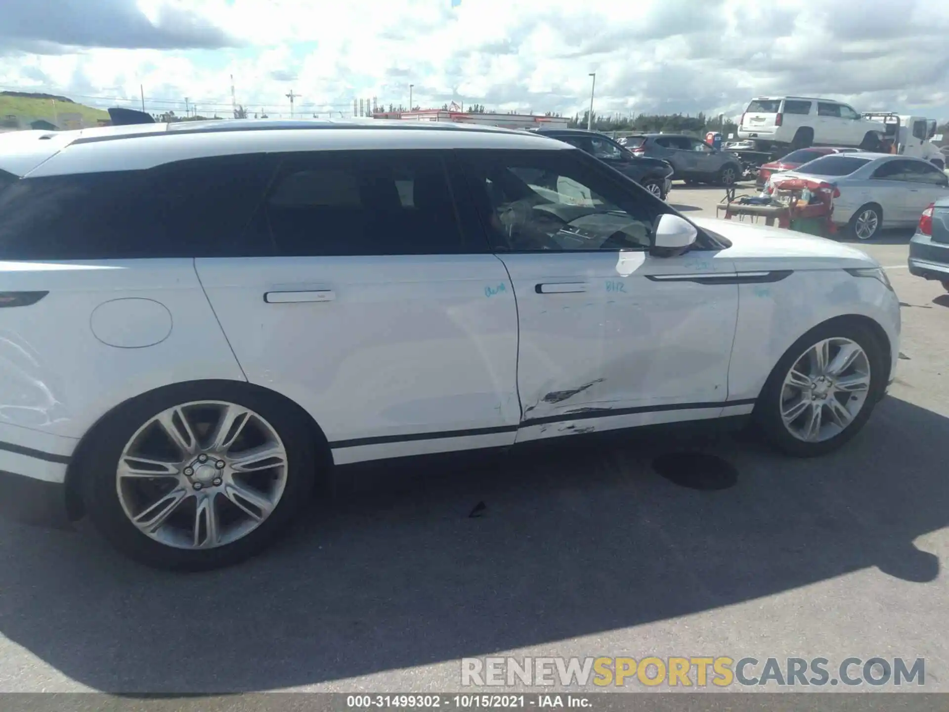 6 Photograph of a damaged car SALYJ2EU3MA312720 LAND ROVER RANGE ROVER VELAR 2021