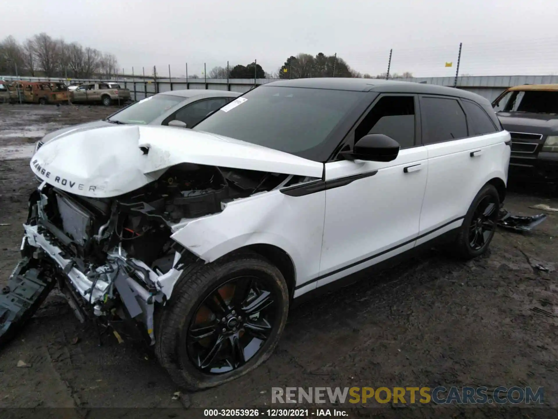 2 Фотография поврежденного автомобиля SALYJ2EU7MA322540 LAND ROVER RANGE ROVER VELAR 2021