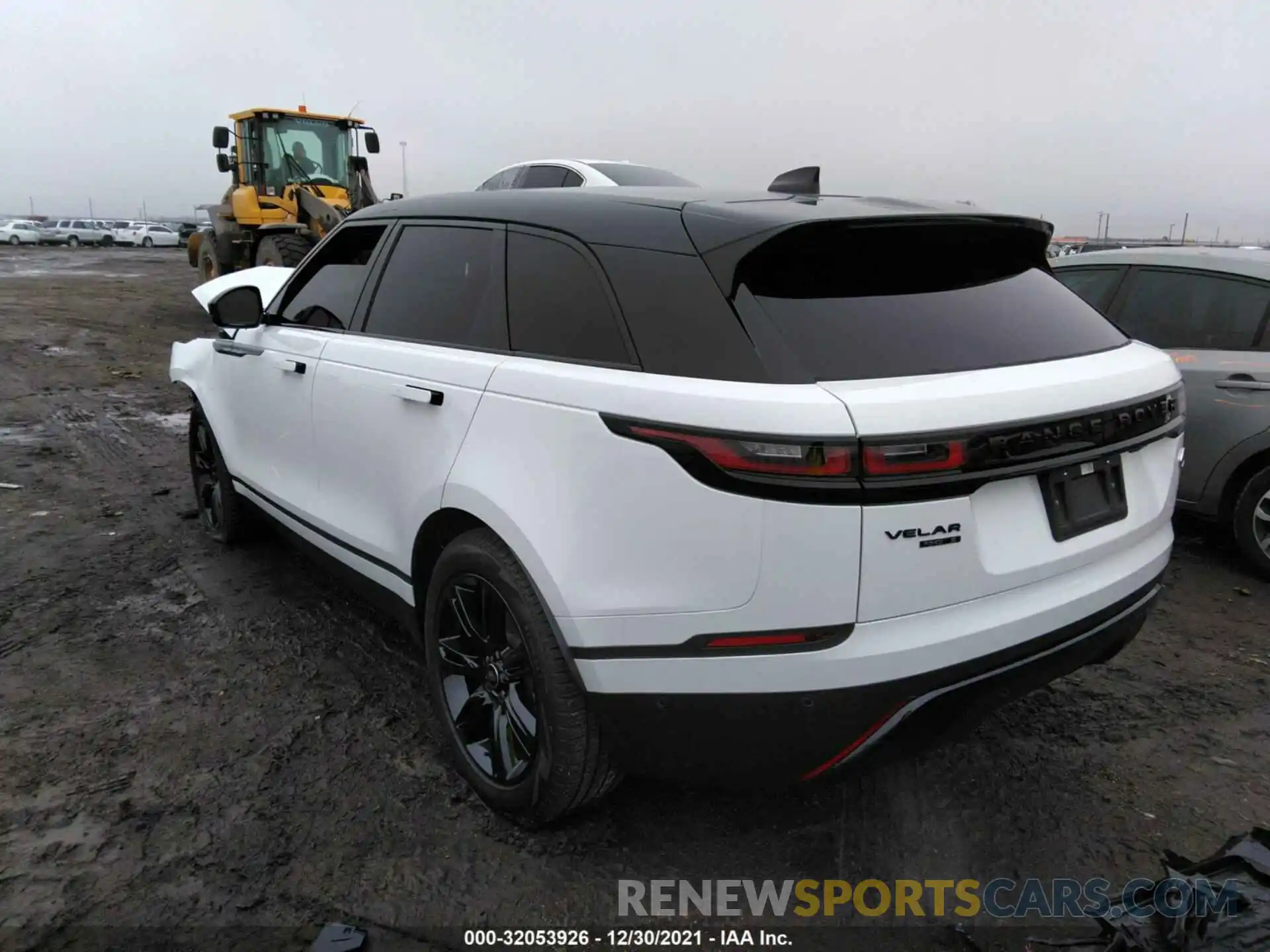 3 Фотография поврежденного автомобиля SALYJ2EU7MA322540 LAND ROVER RANGE ROVER VELAR 2021