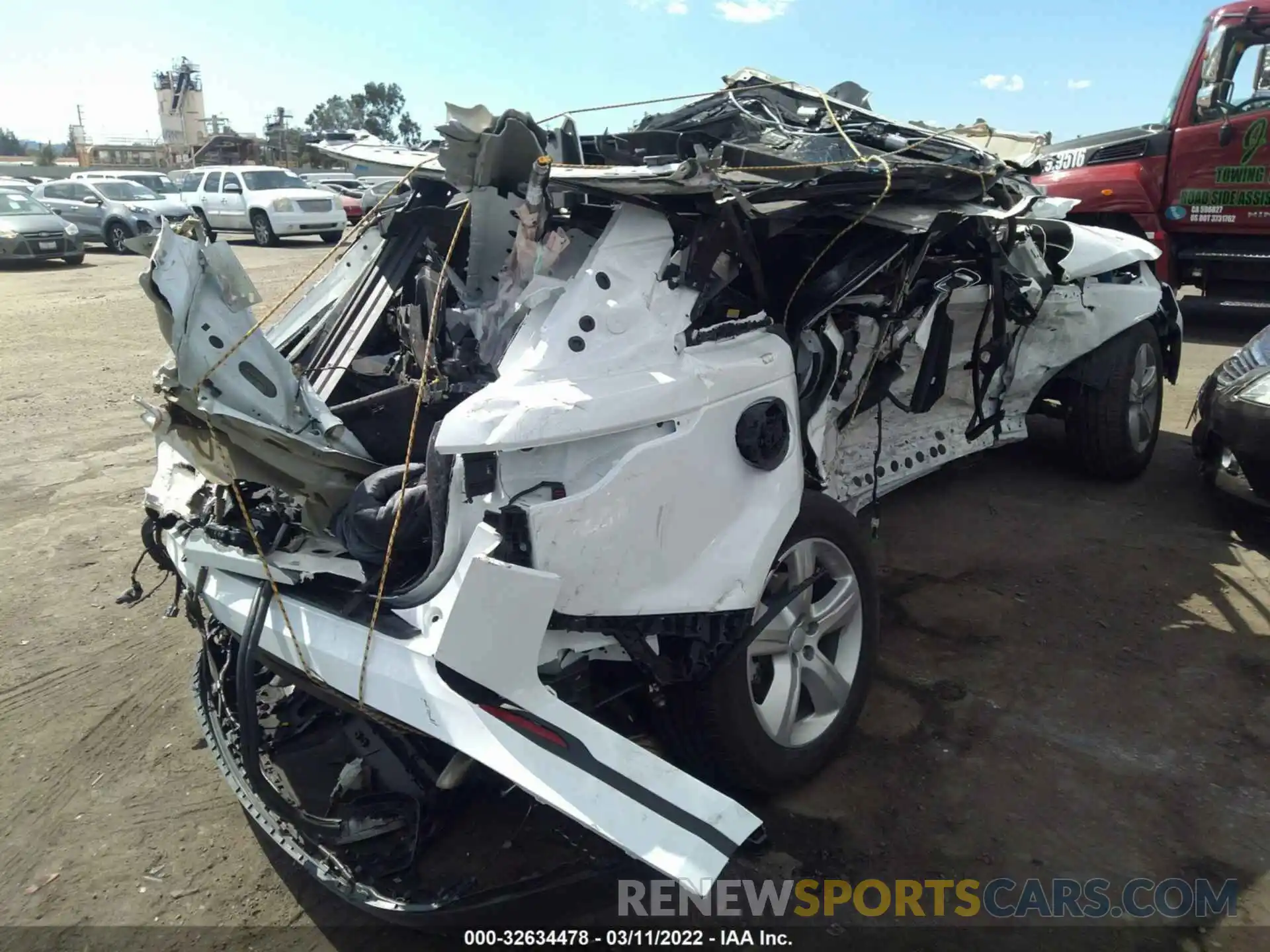 4 Photograph of a damaged car SALYJ2EX1MA309762 LAND ROVER RANGE ROVER VELAR 2021