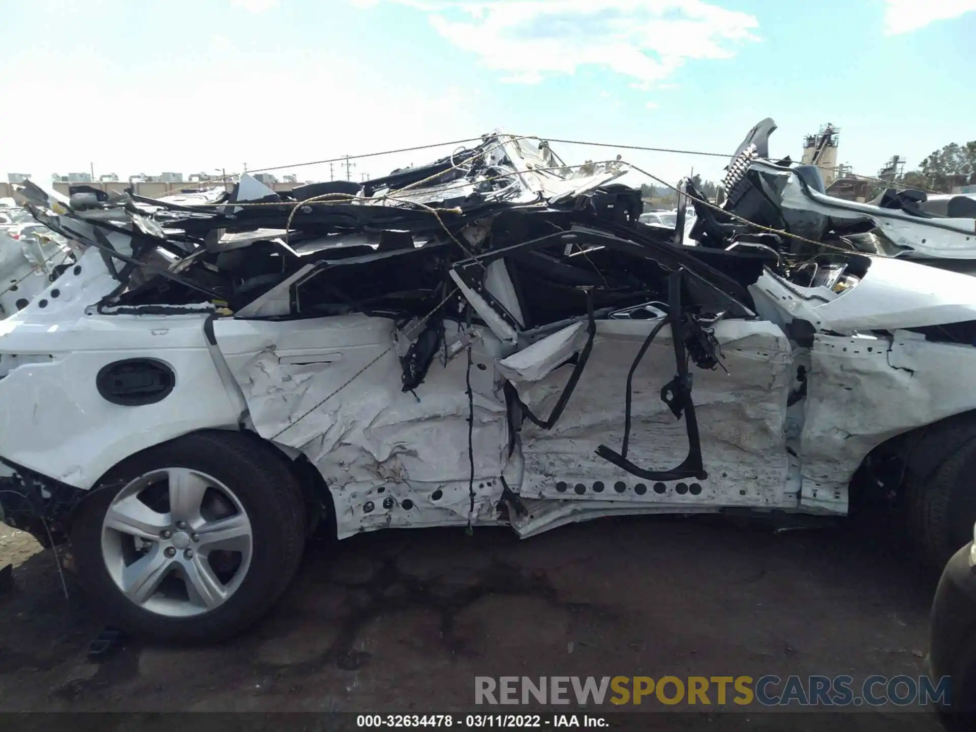 6 Photograph of a damaged car SALYJ2EX1MA309762 LAND ROVER RANGE ROVER VELAR 2021