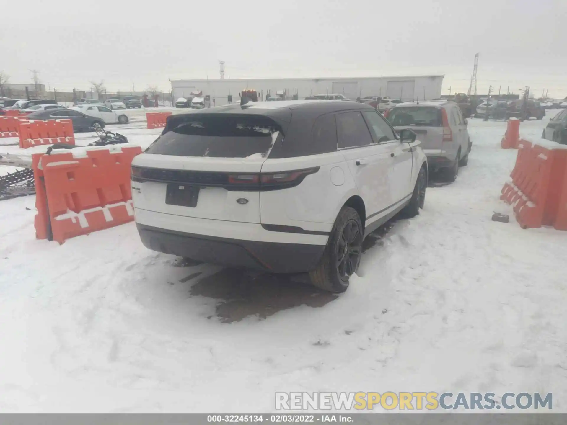 4 Фотография поврежденного автомобиля SALYJ2EX2MA305512 LAND ROVER RANGE ROVER VELAR 2021