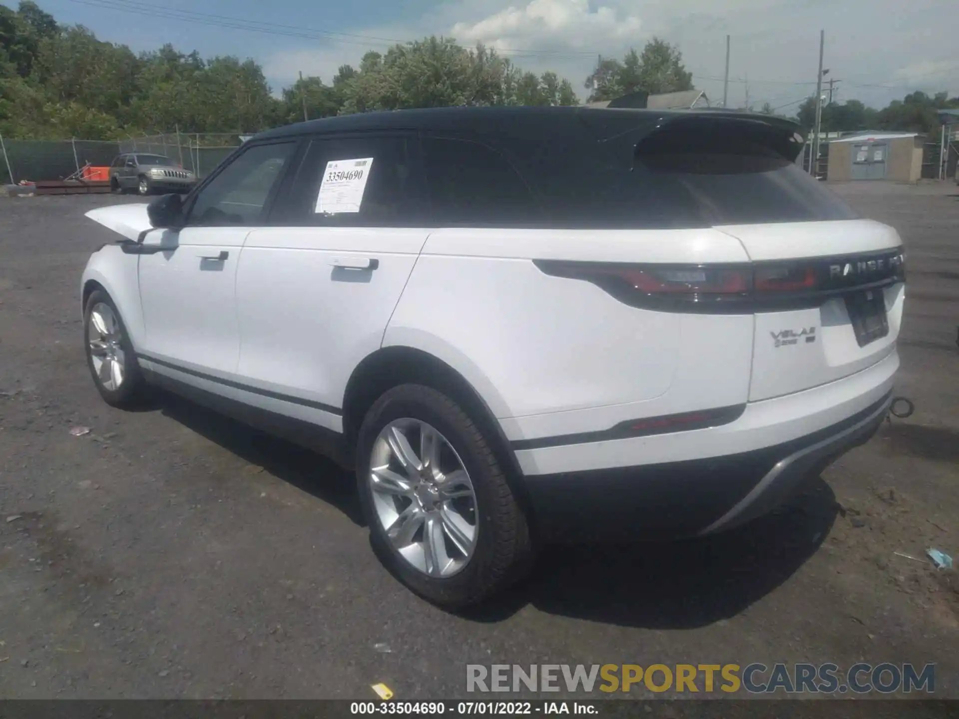 3 Photograph of a damaged car SALYJ2EX6MA303276 LAND ROVER RANGE ROVER VELAR 2021