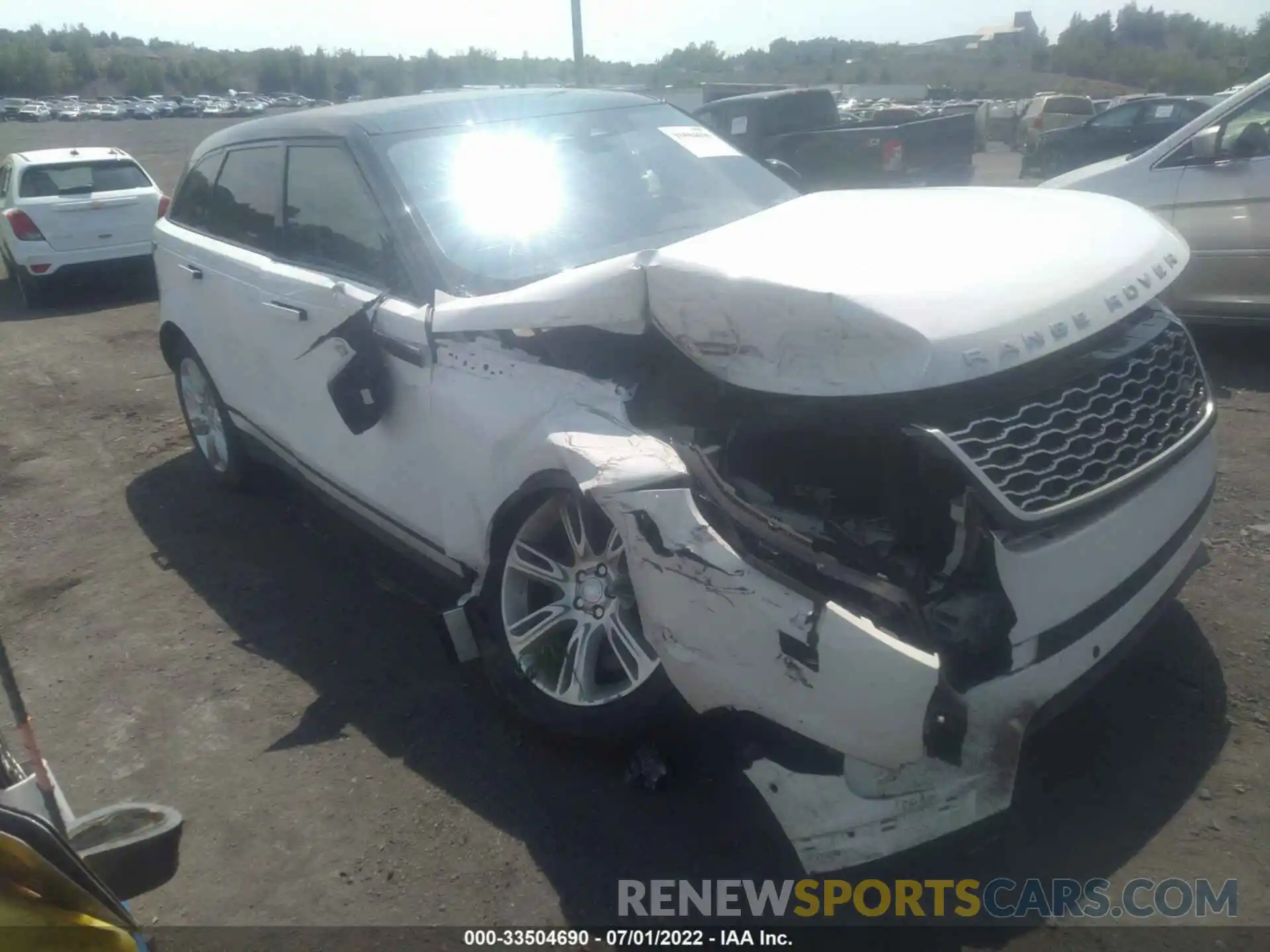 6 Photograph of a damaged car SALYJ2EX6MA303276 LAND ROVER RANGE ROVER VELAR 2021