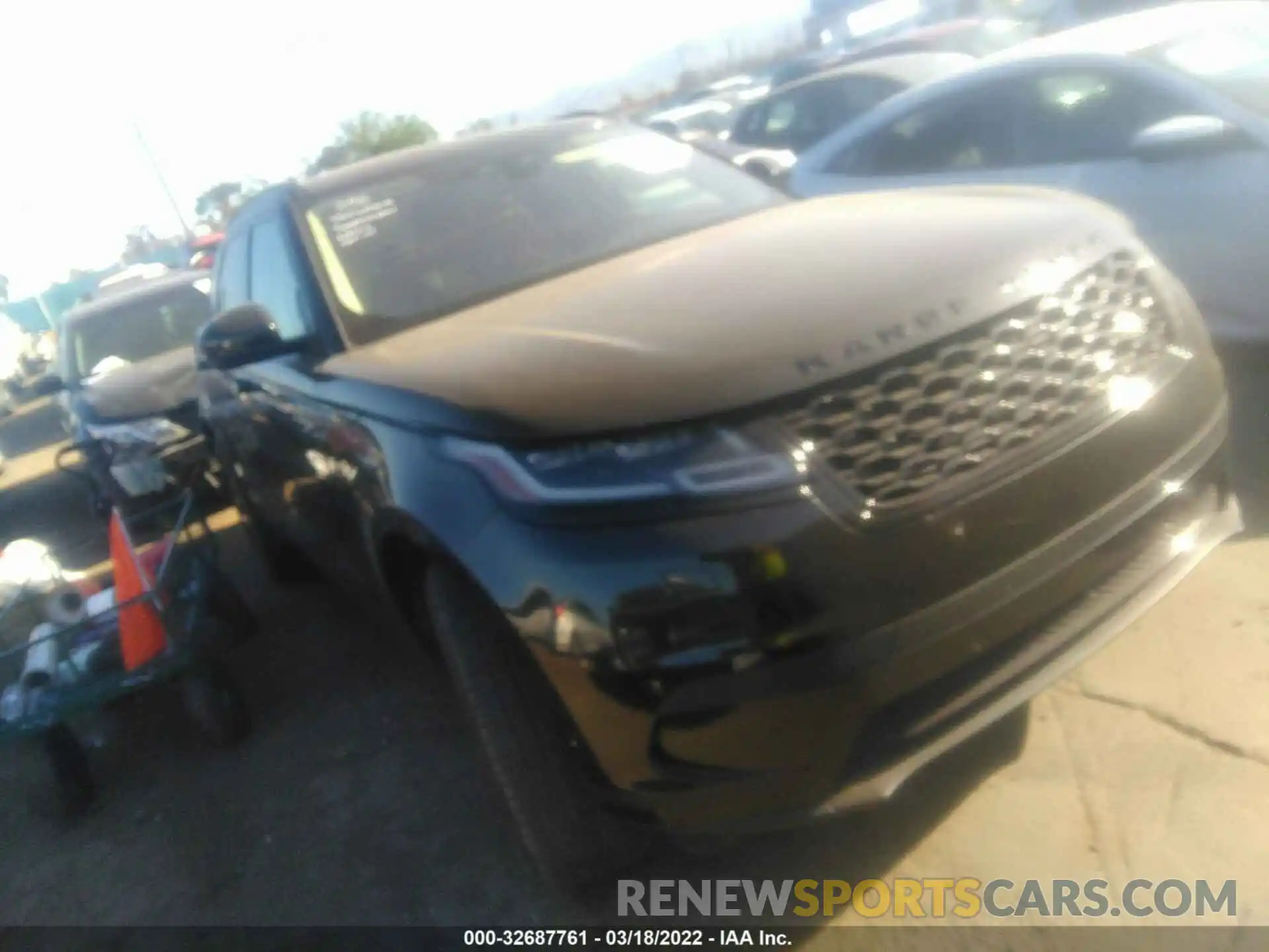 1 Photograph of a damaged car SALYJ2EX7MA301732 LAND ROVER RANGE ROVER VELAR 2021