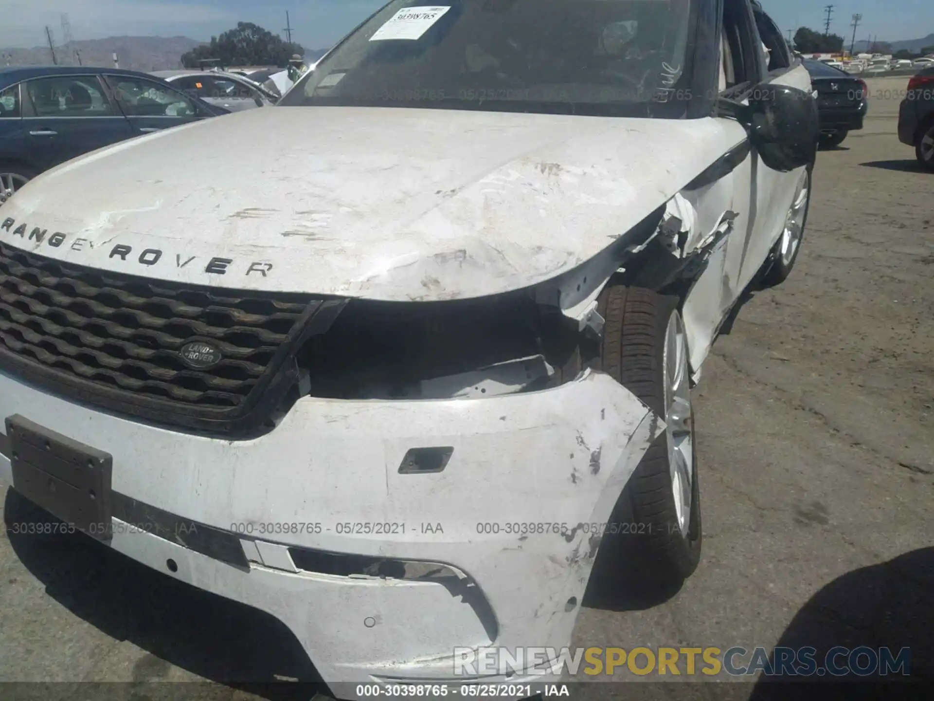 6 Photograph of a damaged car SALYJ2EX8MA299876 LAND ROVER RANGE ROVER VELAR 2021