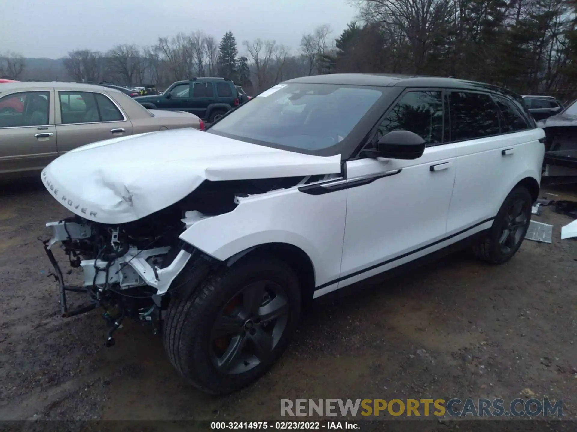 2 Photograph of a damaged car SALYJ2EX8MA314490 LAND ROVER RANGE ROVER VELAR 2021