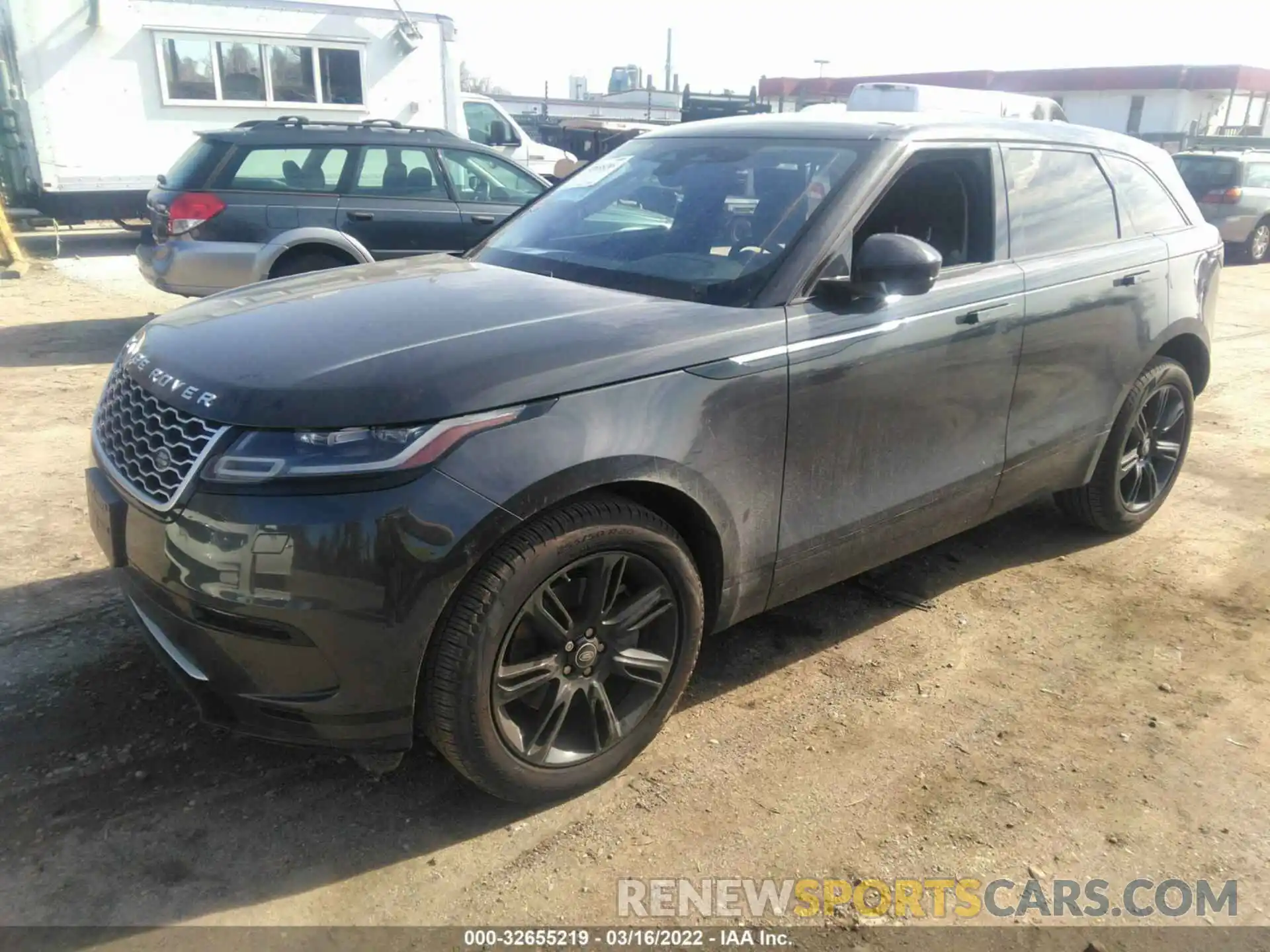 2 Photograph of a damaged car SALYJ2EXXMA307122 LAND ROVER RANGE ROVER VELAR 2021