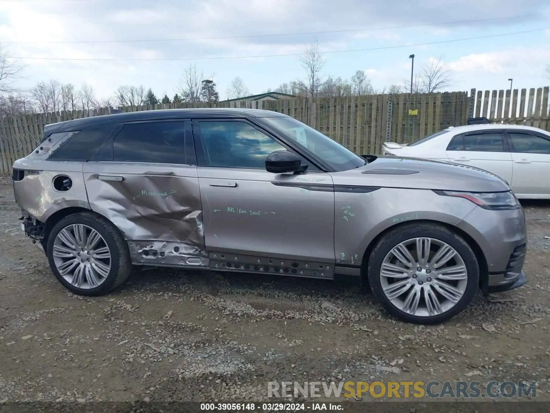 13 Photograph of a damaged car SALYM2FU6MA316802 LAND ROVER RANGE ROVER VELAR 2021