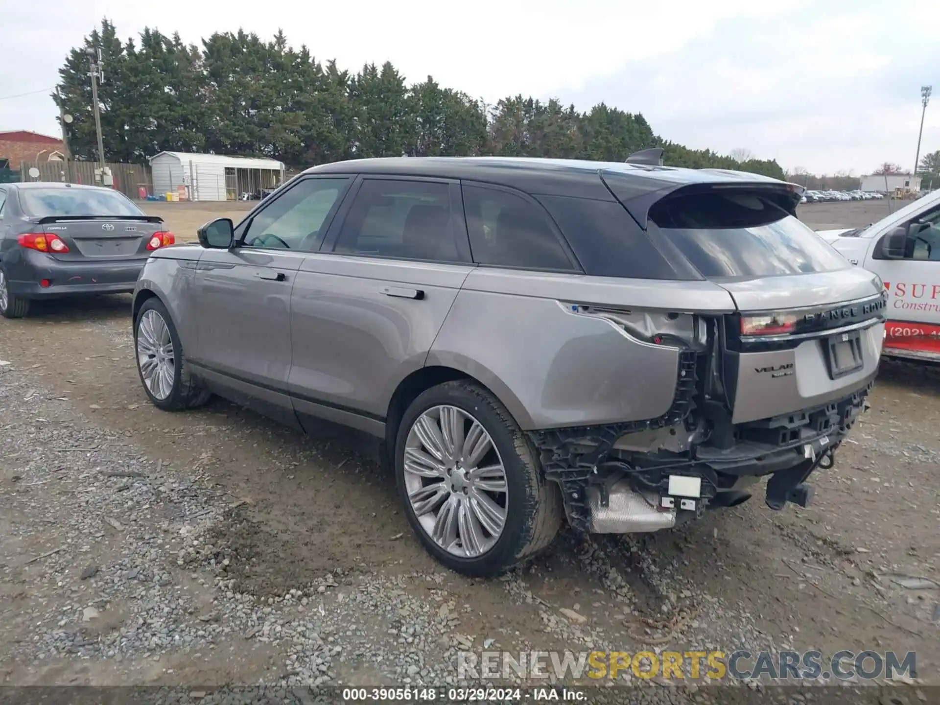 3 Photograph of a damaged car SALYM2FU6MA316802 LAND ROVER RANGE ROVER VELAR 2021