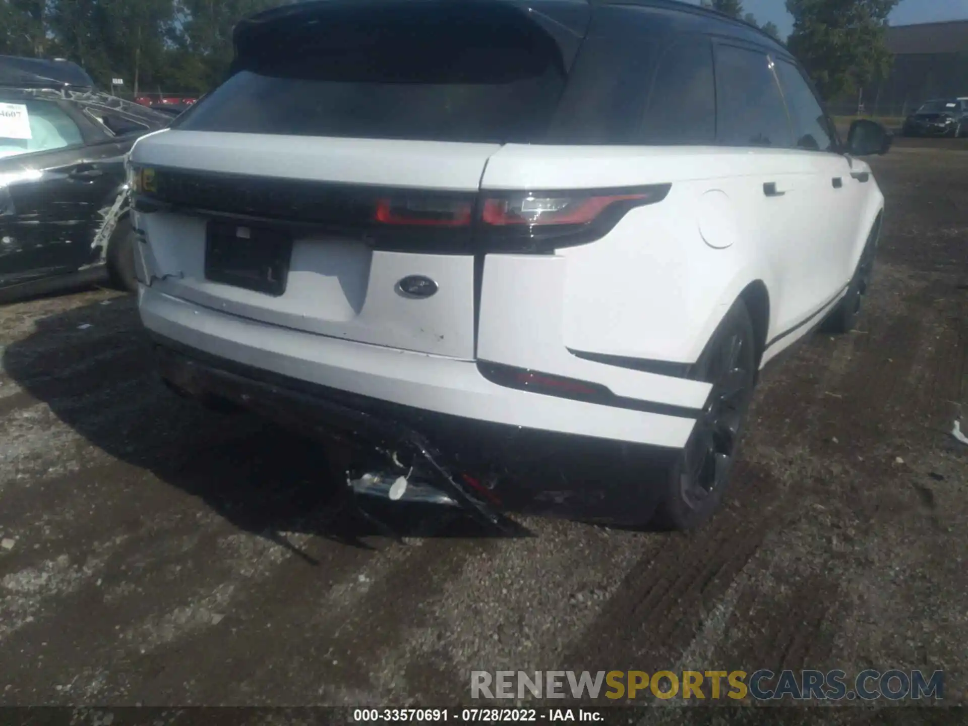 6 Фотография поврежденного автомобиля SALYT2EU3MA313067 LAND ROVER RANGE ROVER VELAR 2021