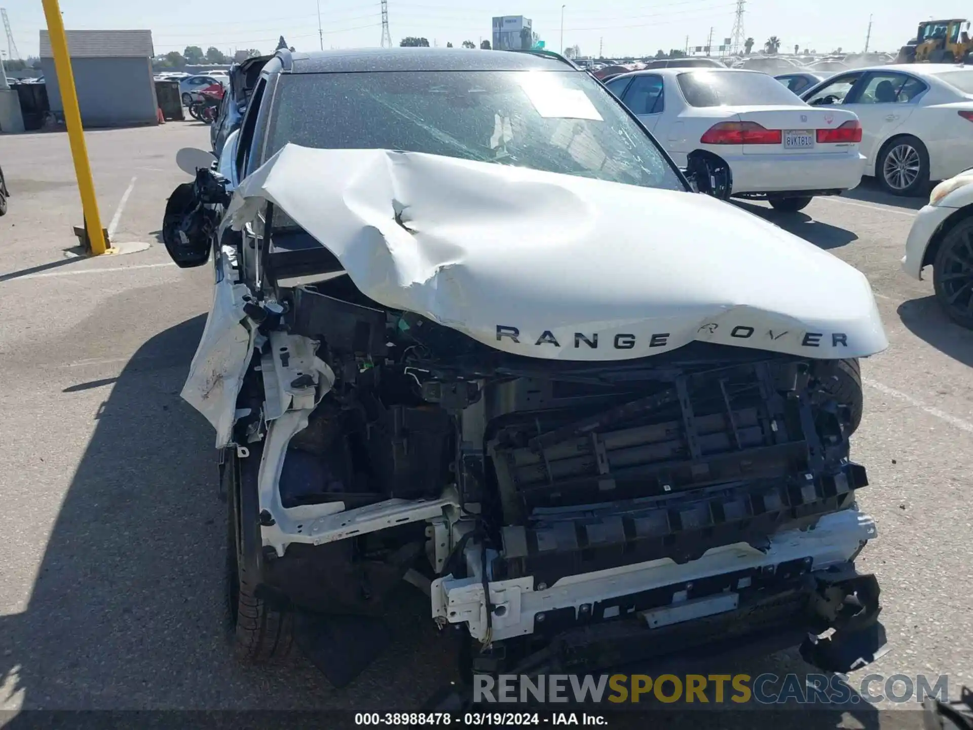 12 Photograph of a damaged car SALYT2EU7MA315226 LAND ROVER RANGE ROVER VELAR 2021