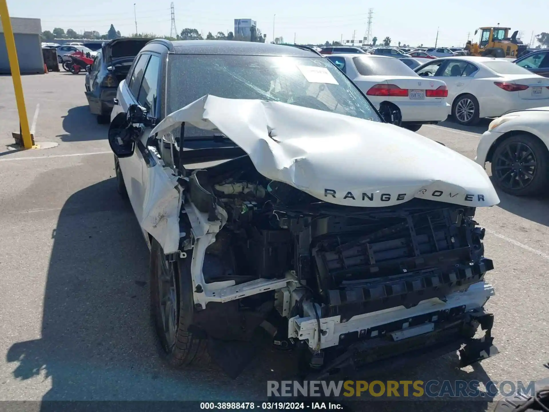 6 Photograph of a damaged car SALYT2EU7MA315226 LAND ROVER RANGE ROVER VELAR 2021