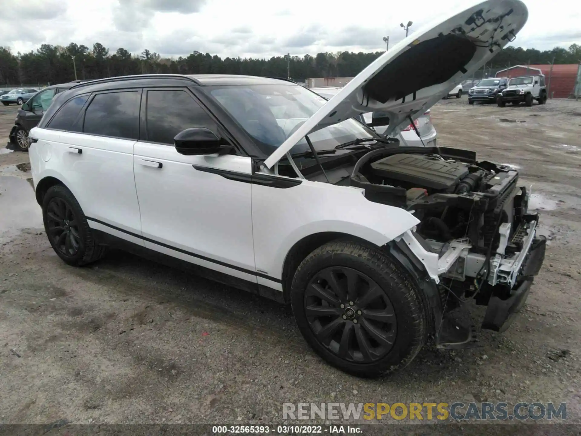 1 Photograph of a damaged car SALYT2EX0MA298926 LAND ROVER RANGE ROVER VELAR 2021