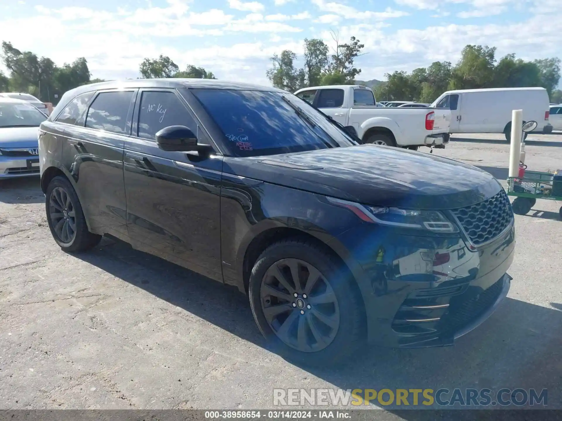 1 Photograph of a damaged car SALYT2EX0MA313845 LAND ROVER RANGE ROVER VELAR 2021