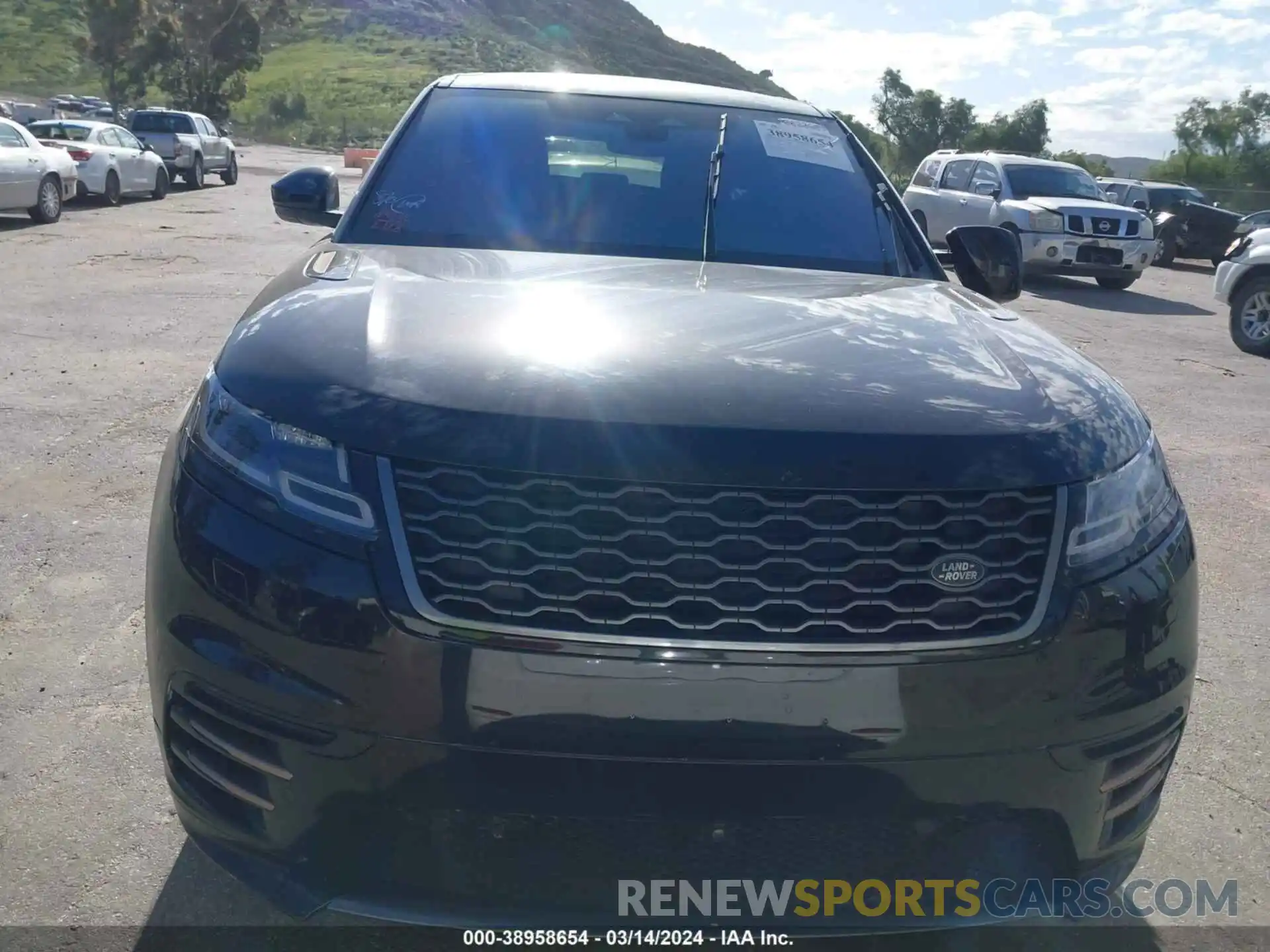 12 Photograph of a damaged car SALYT2EX0MA313845 LAND ROVER RANGE ROVER VELAR 2021