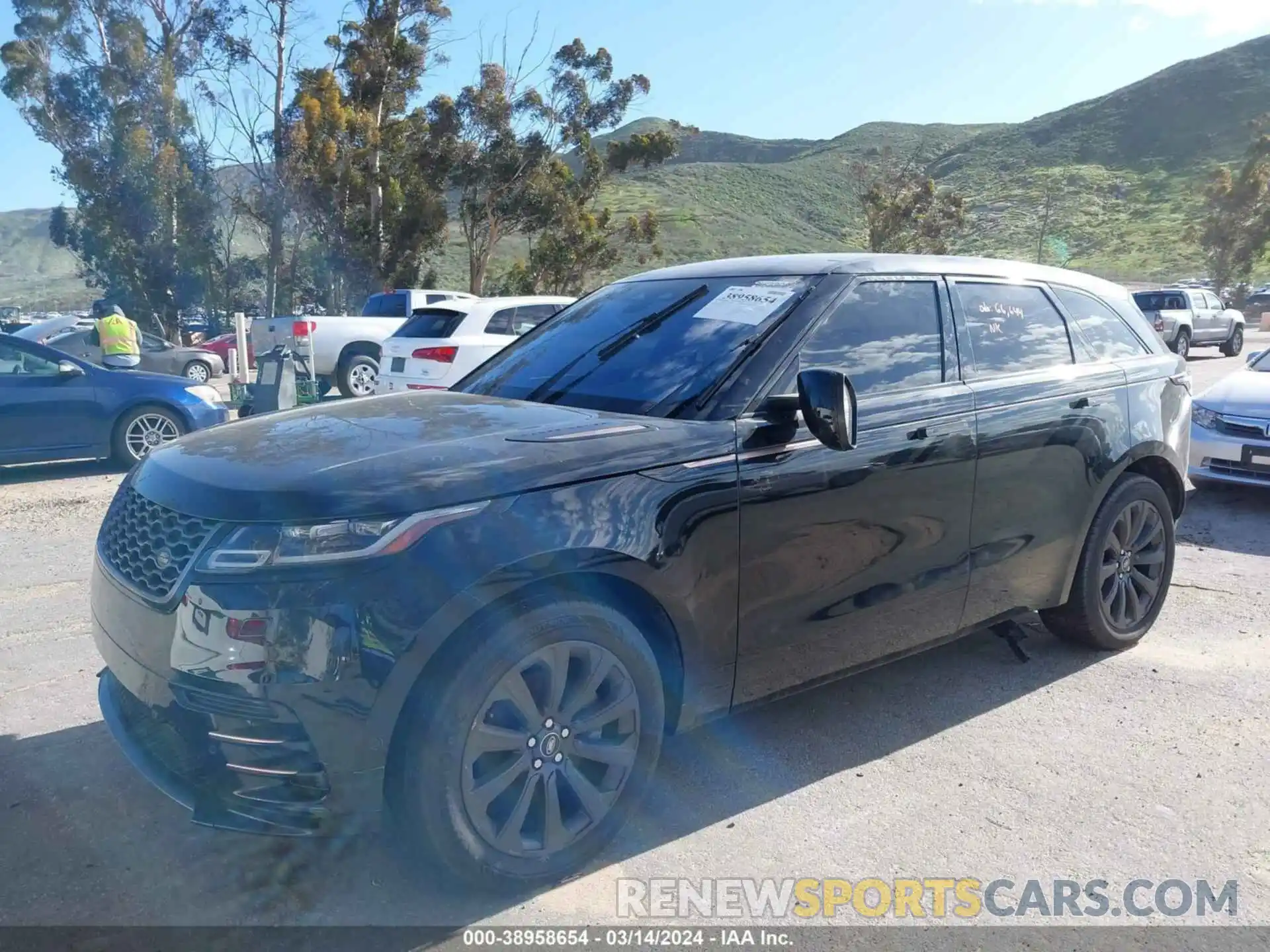 2 Photograph of a damaged car SALYT2EX0MA313845 LAND ROVER RANGE ROVER VELAR 2021