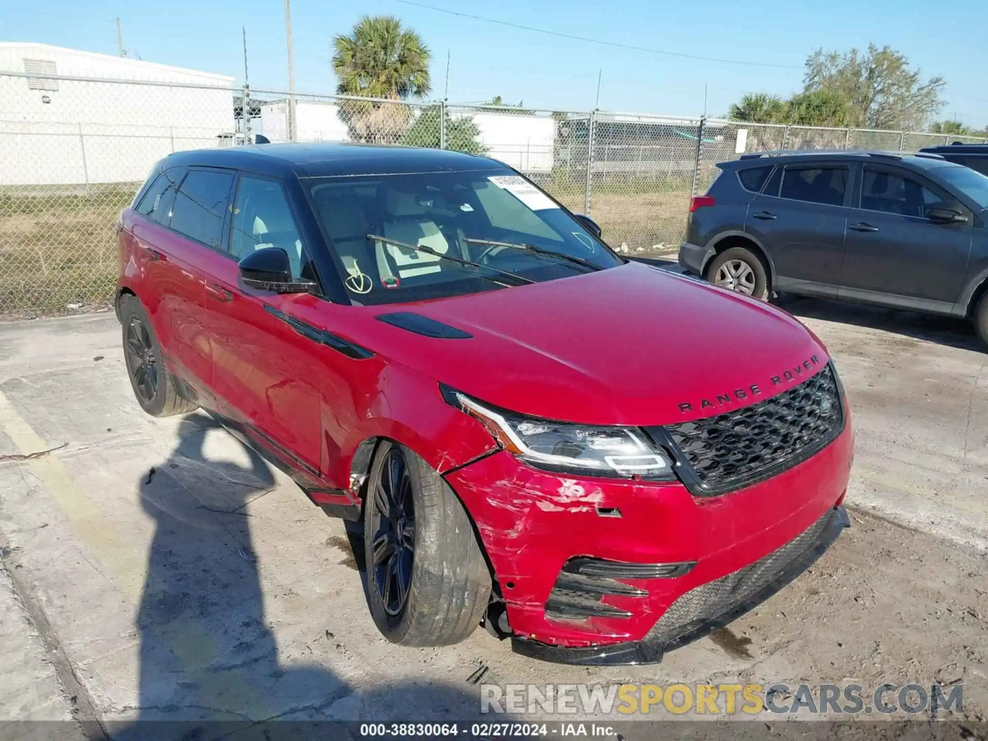 6 Photograph of a damaged car SALYT2EX1MA305561 LAND ROVER RANGE ROVER VELAR 2021