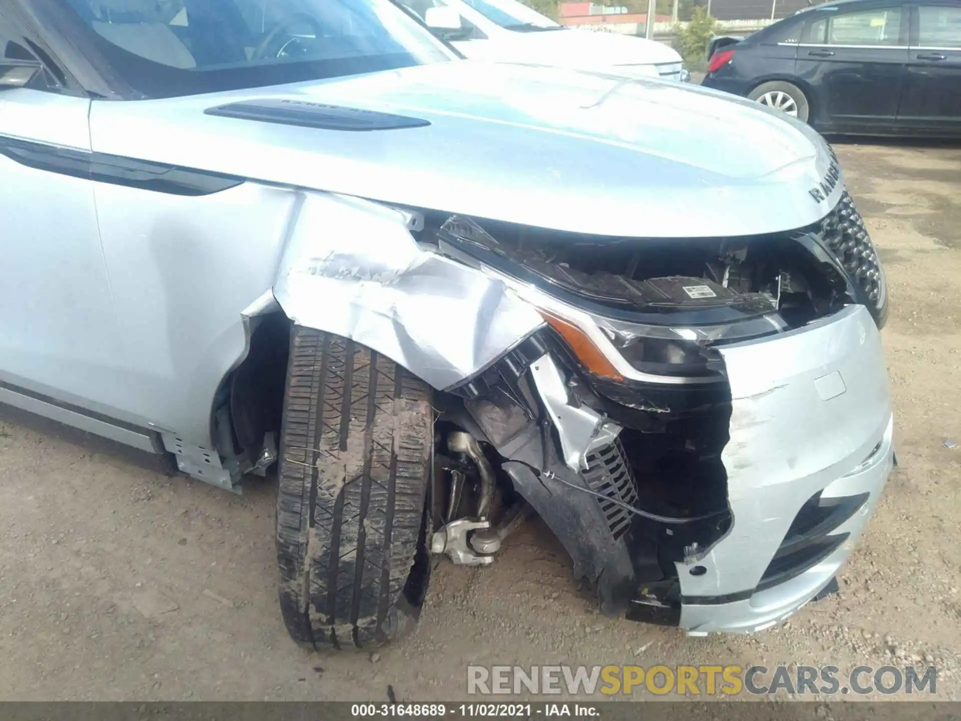 6 Photograph of a damaged car SALYT2EX1MA321887 LAND ROVER RANGE ROVER VELAR 2021