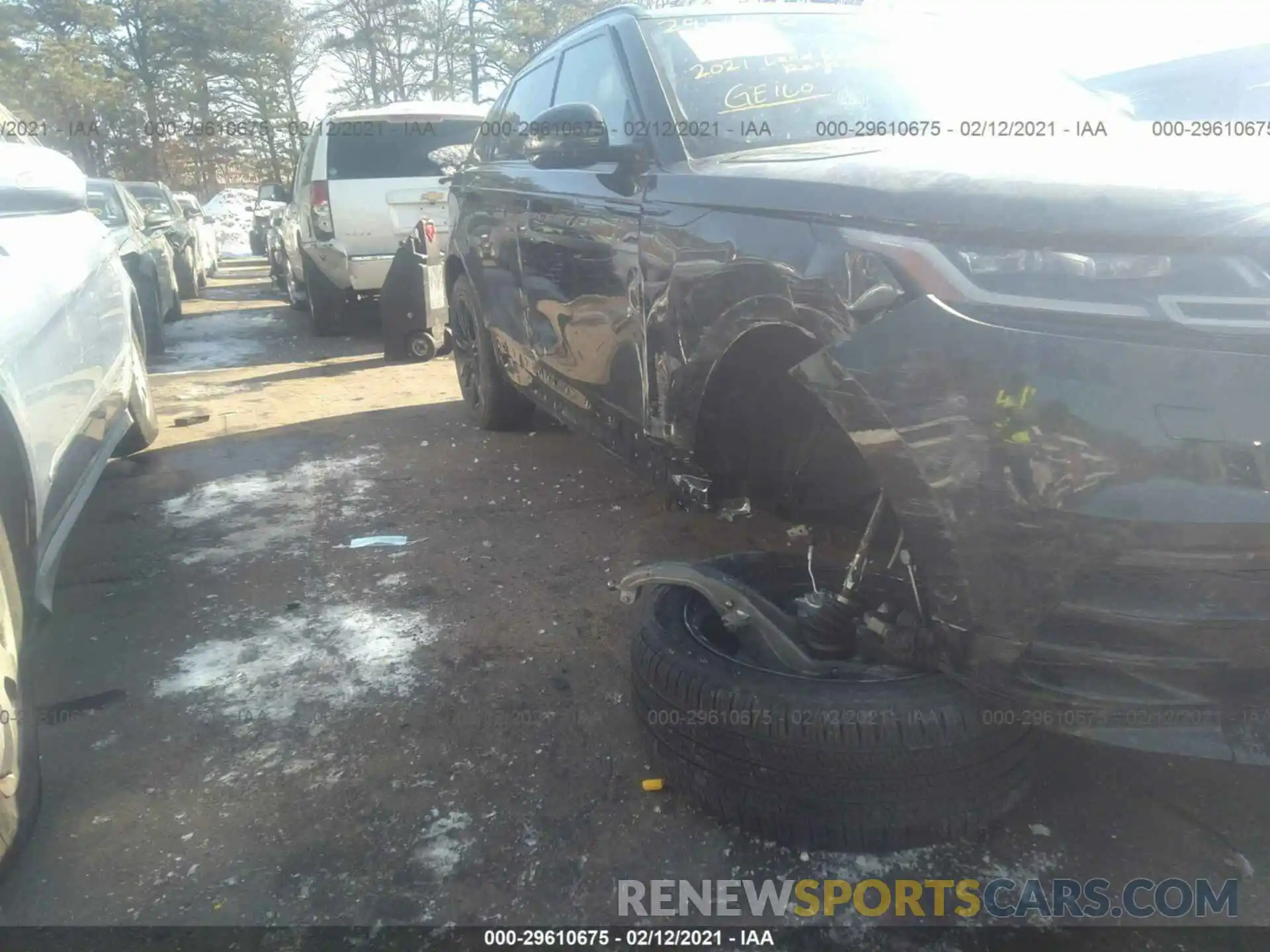 6 Photograph of a damaged car SALYT2EX3MA298368 LAND ROVER RANGE ROVER VELAR 2021