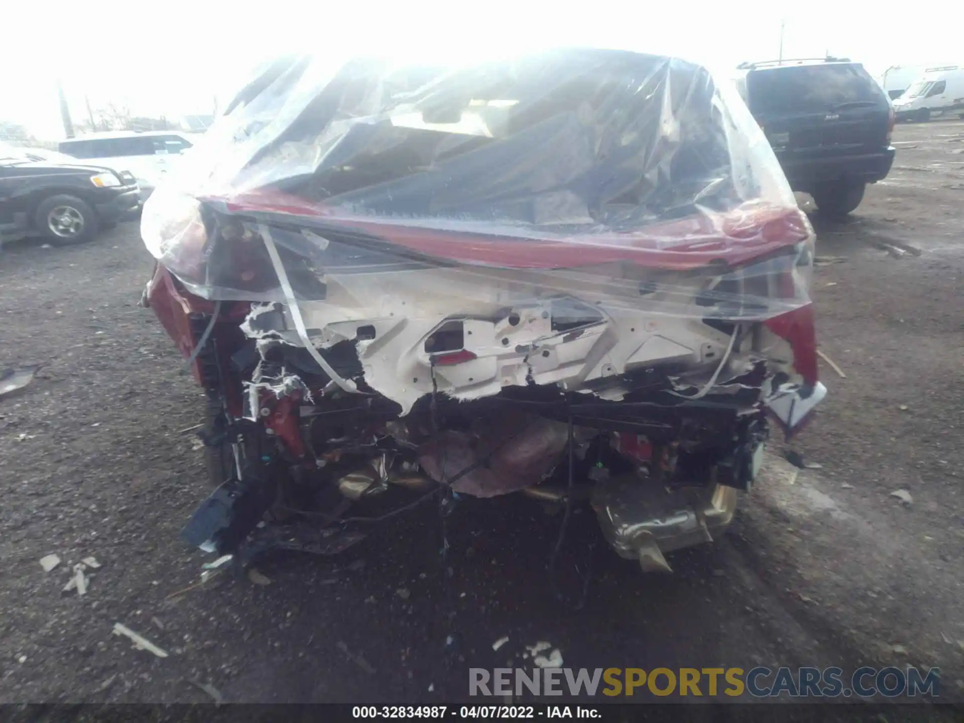 6 Photograph of a damaged car SALYT2EX4MA317008 LAND ROVER RANGE ROVER VELAR 2021