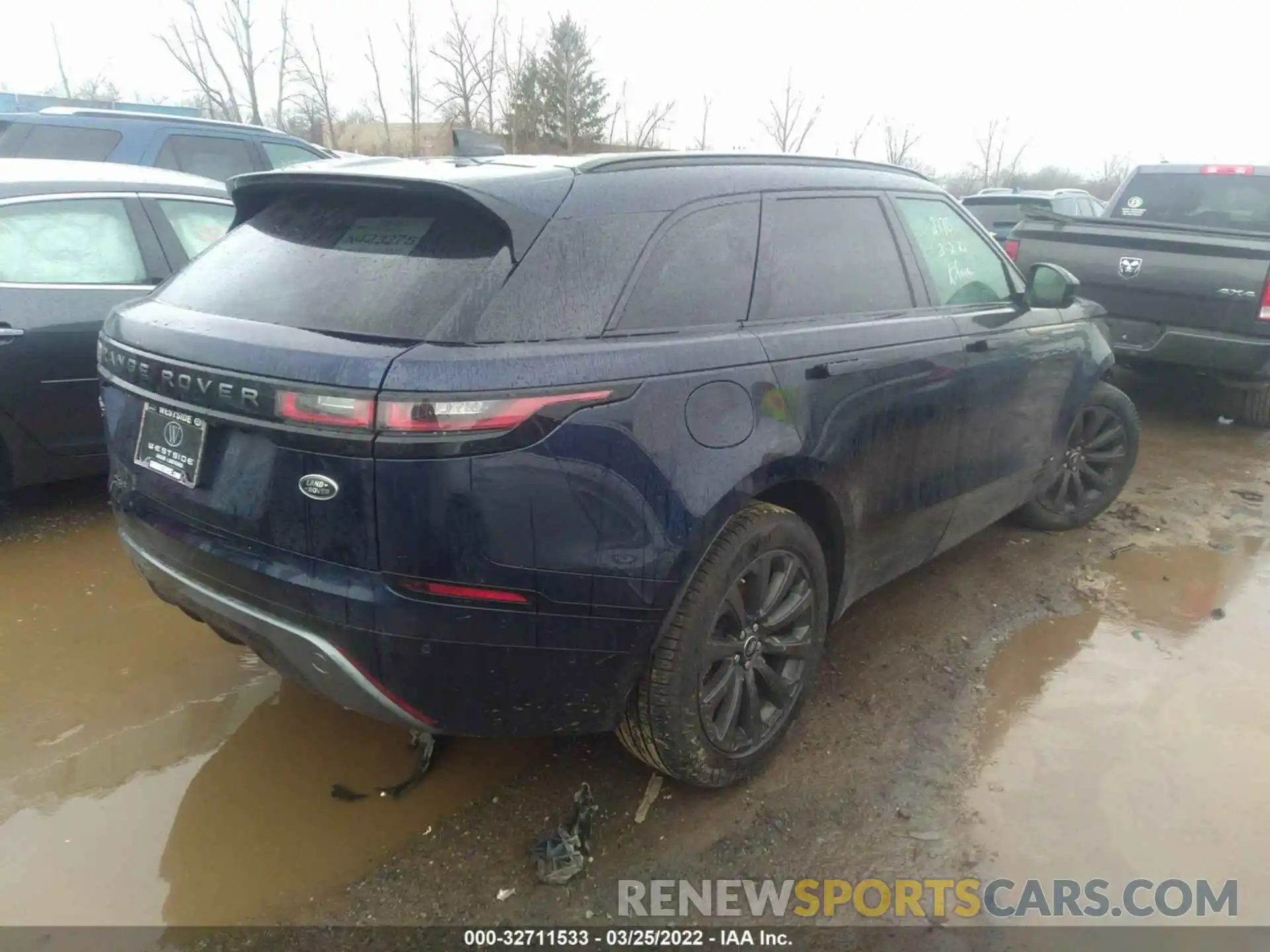 4 Photograph of a damaged car SALYT2EX9MA308840 LAND ROVER RANGE ROVER VELAR 2021