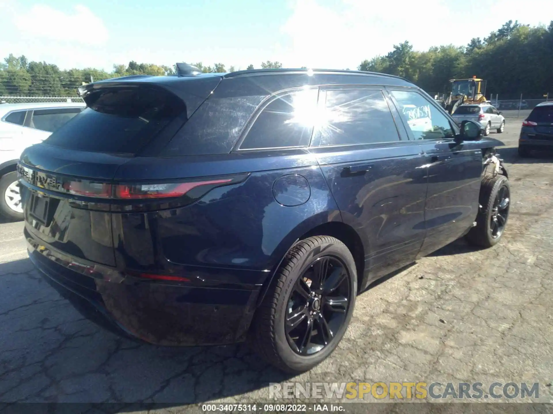 4 Фотография поврежденного автомобиля SALYT2EX9MA316260 LAND ROVER RANGE ROVER VELAR 2021