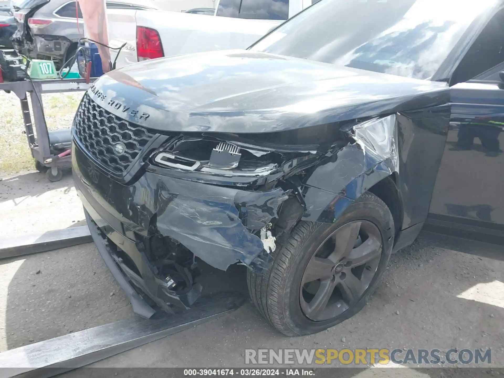 6 Photograph of a damaged car SALYJ2EX0NA333617 LAND ROVER RANGE ROVER VELAR 2022