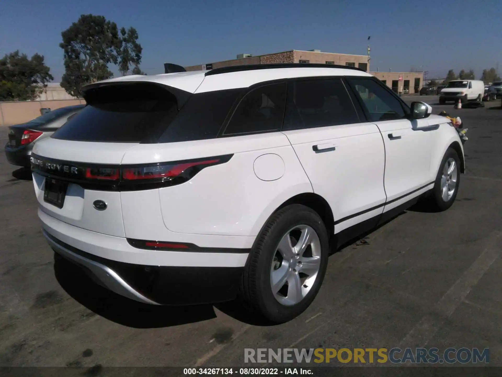 4 Photograph of a damaged car SALYJ2EXXNA331471 LAND ROVER RANGE ROVER VELAR 2022