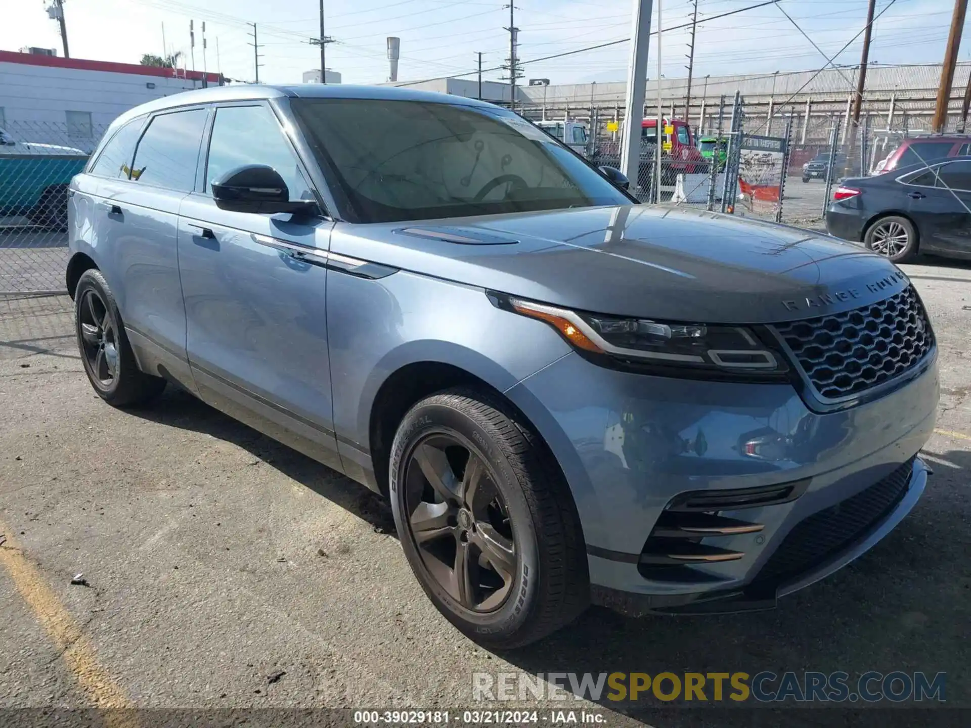 1 Photograph of a damaged car SALYT2EX0NA333319 LAND ROVER RANGE ROVER VELAR 2022