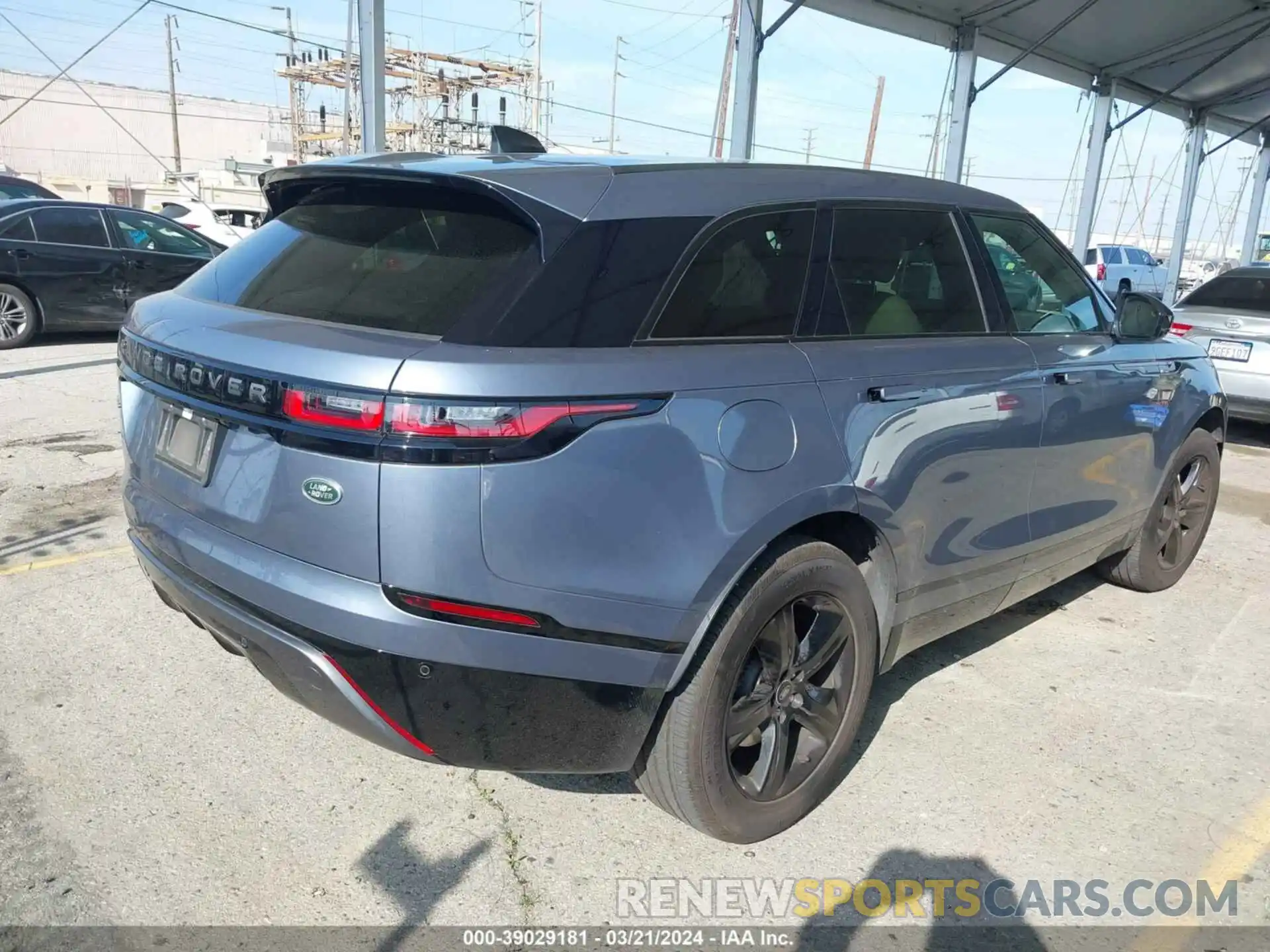 4 Фотография поврежденного автомобиля SALYT2EX0NA333319 LAND ROVER RANGE ROVER VELAR 2022